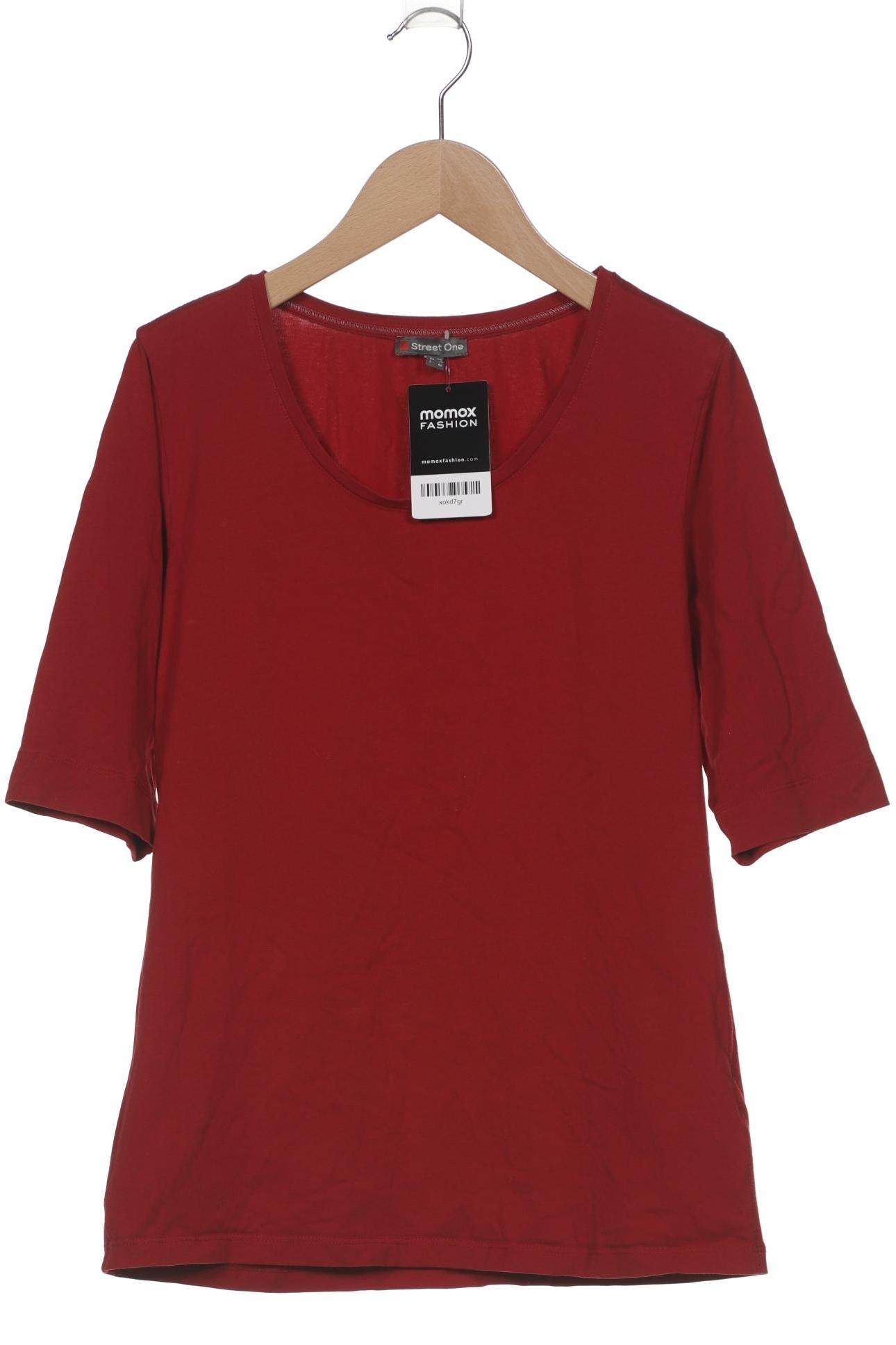 

Street One Damen T-Shirt, rot, Gr. 40