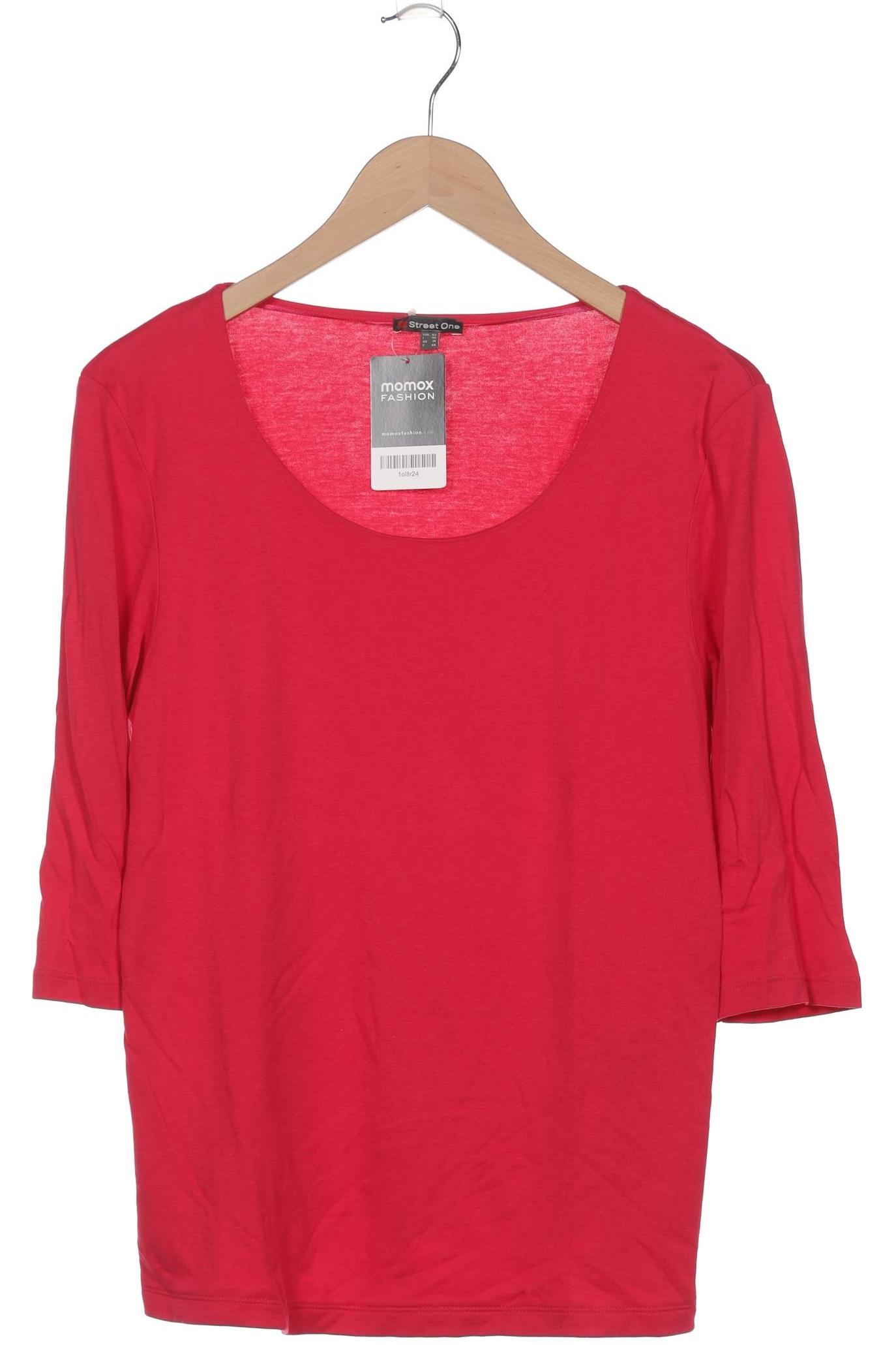 

Street One Damen Langarmshirt, pink, Gr. 42
