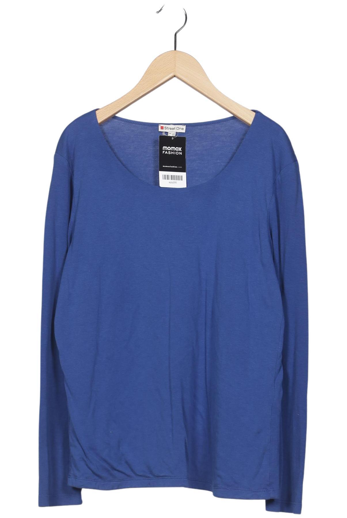 

Street One Damen Langarmshirt, blau, Gr. 42