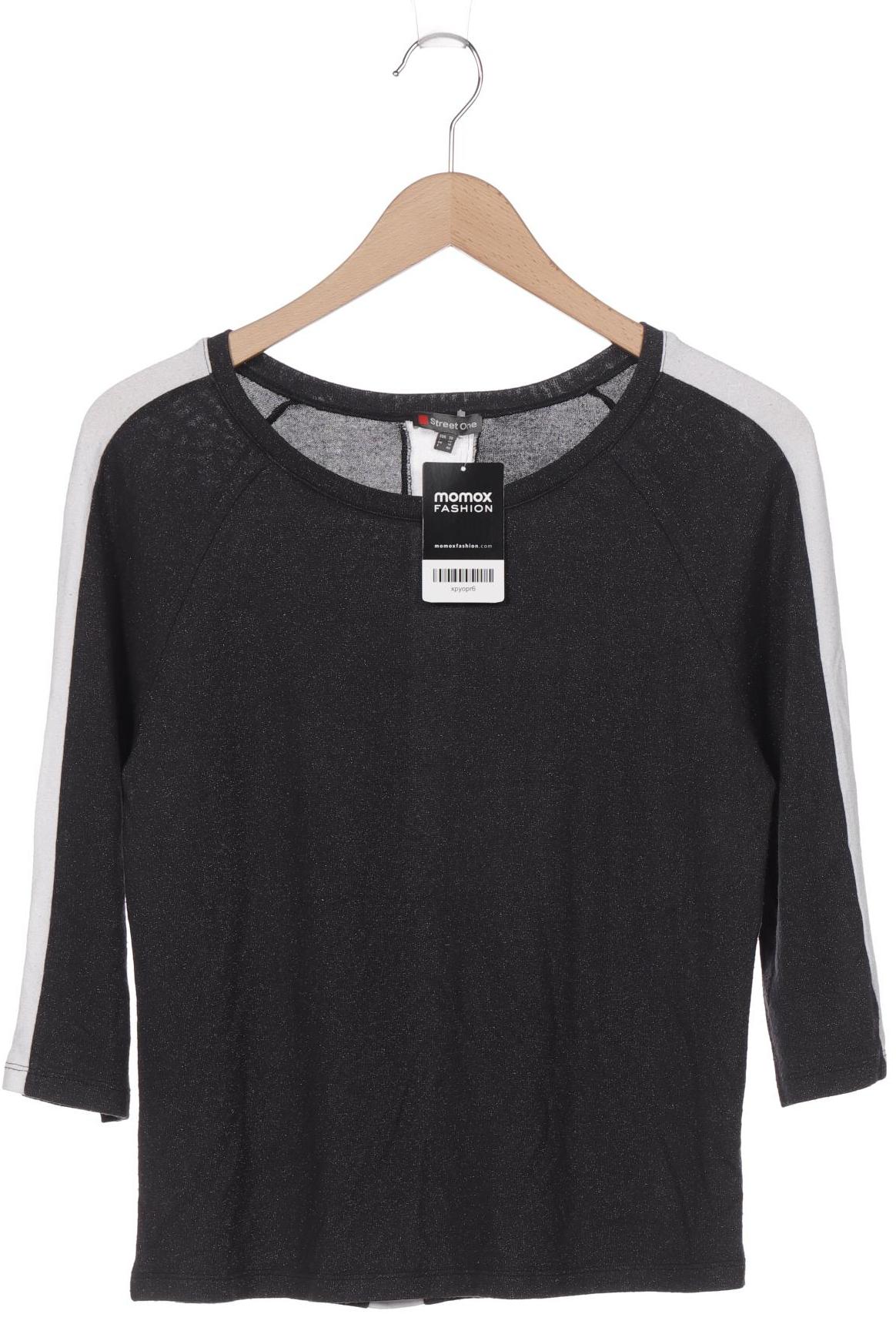 

Street One Damen Langarmshirt, schwarz