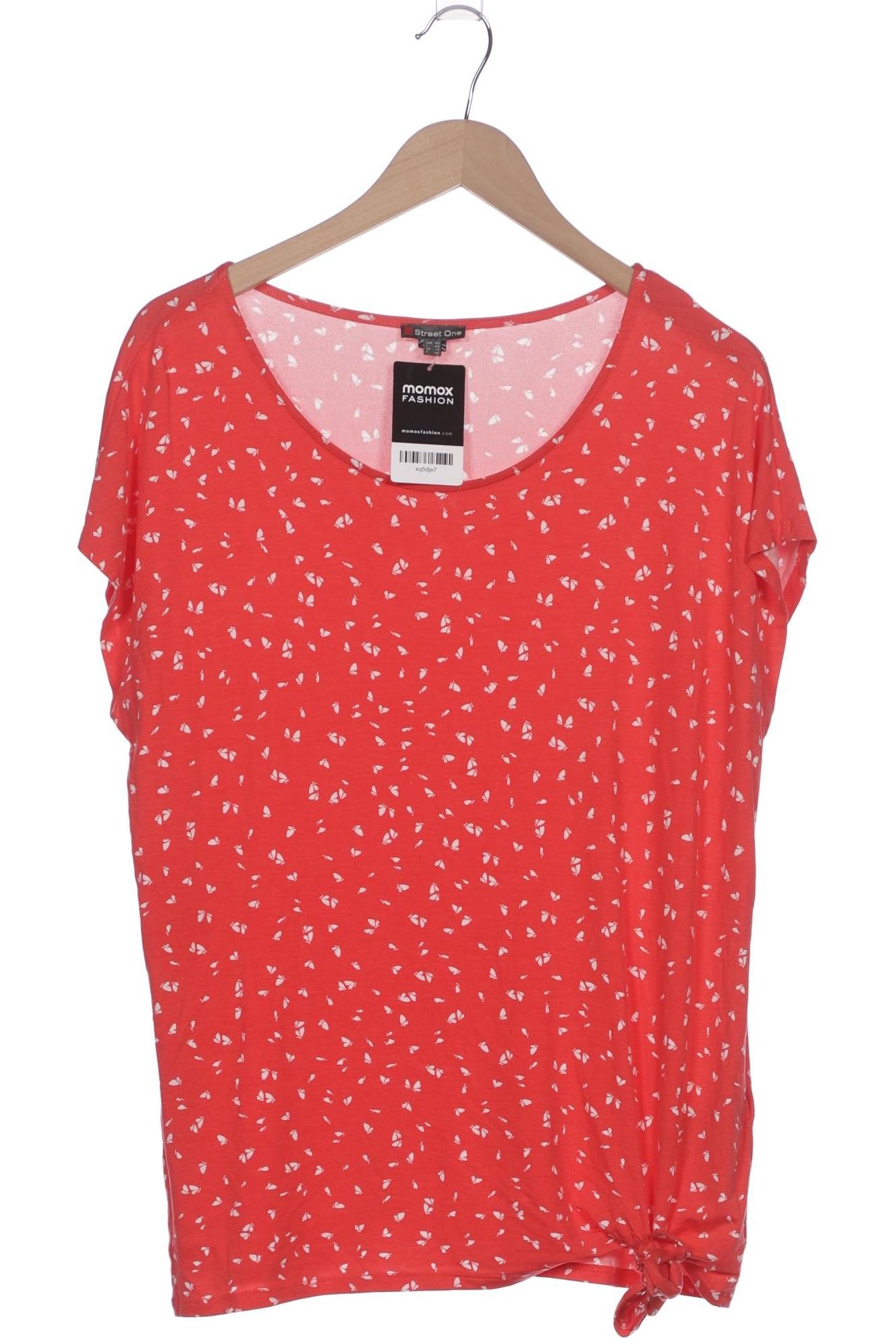 

Street One Damen T-Shirt, rot, Gr. 40