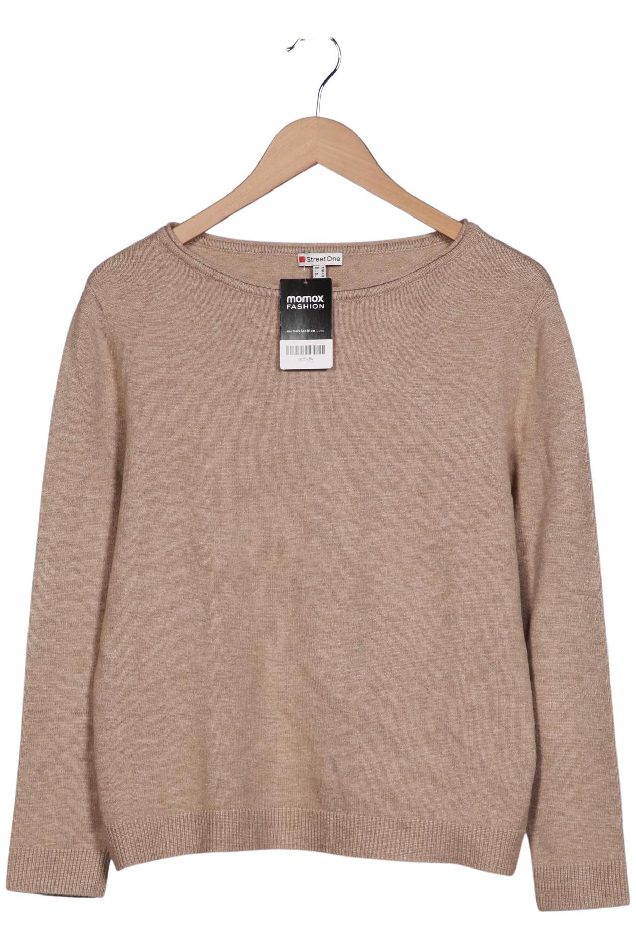 

Street One Damen Pullover, beige, Gr. 38