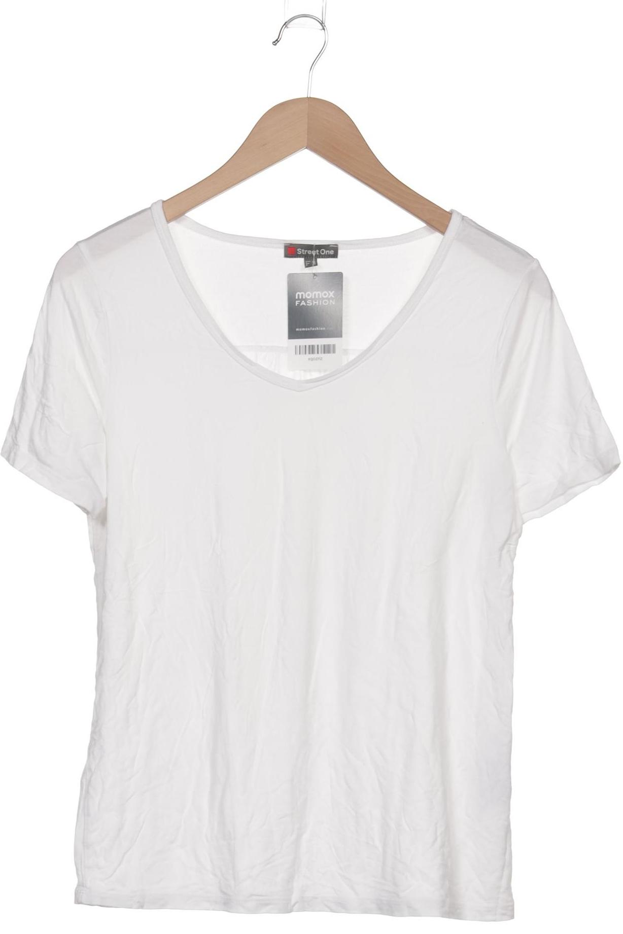 

Street One Damen T-Shirt, weiß, Gr. 36