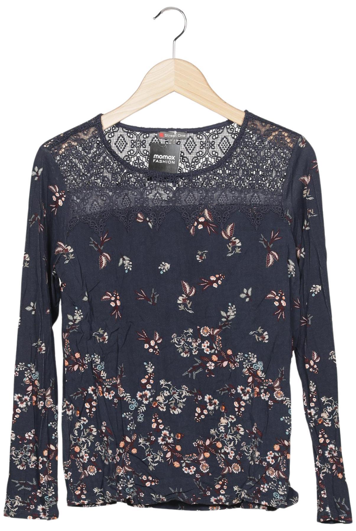 

Street One Damen Langarmshirt, marineblau, Gr. 38