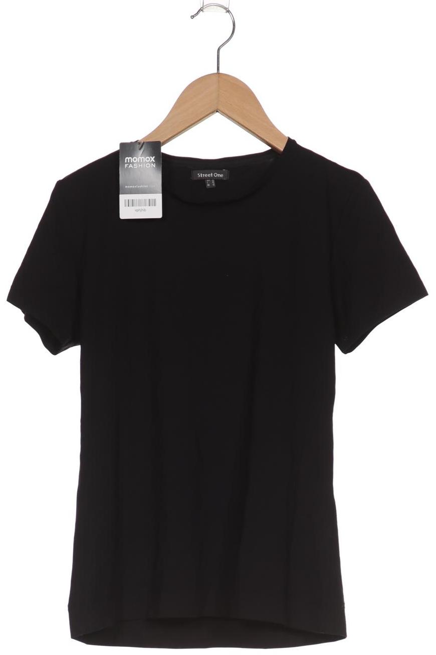 

Street One Damen T-Shirt, schwarz, Gr. 38