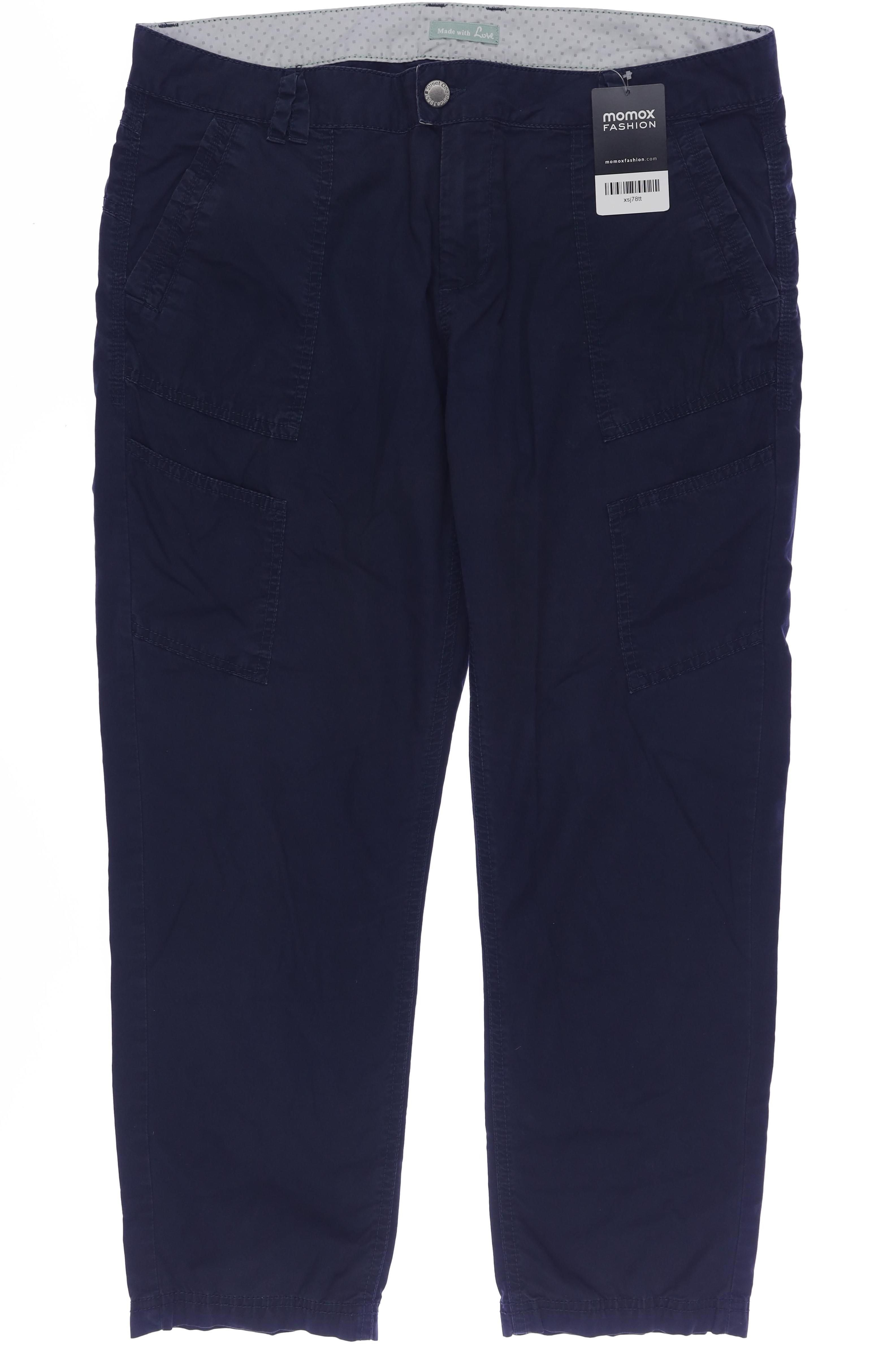 

Street One Damen Stoffhose, marineblau, Gr. 40