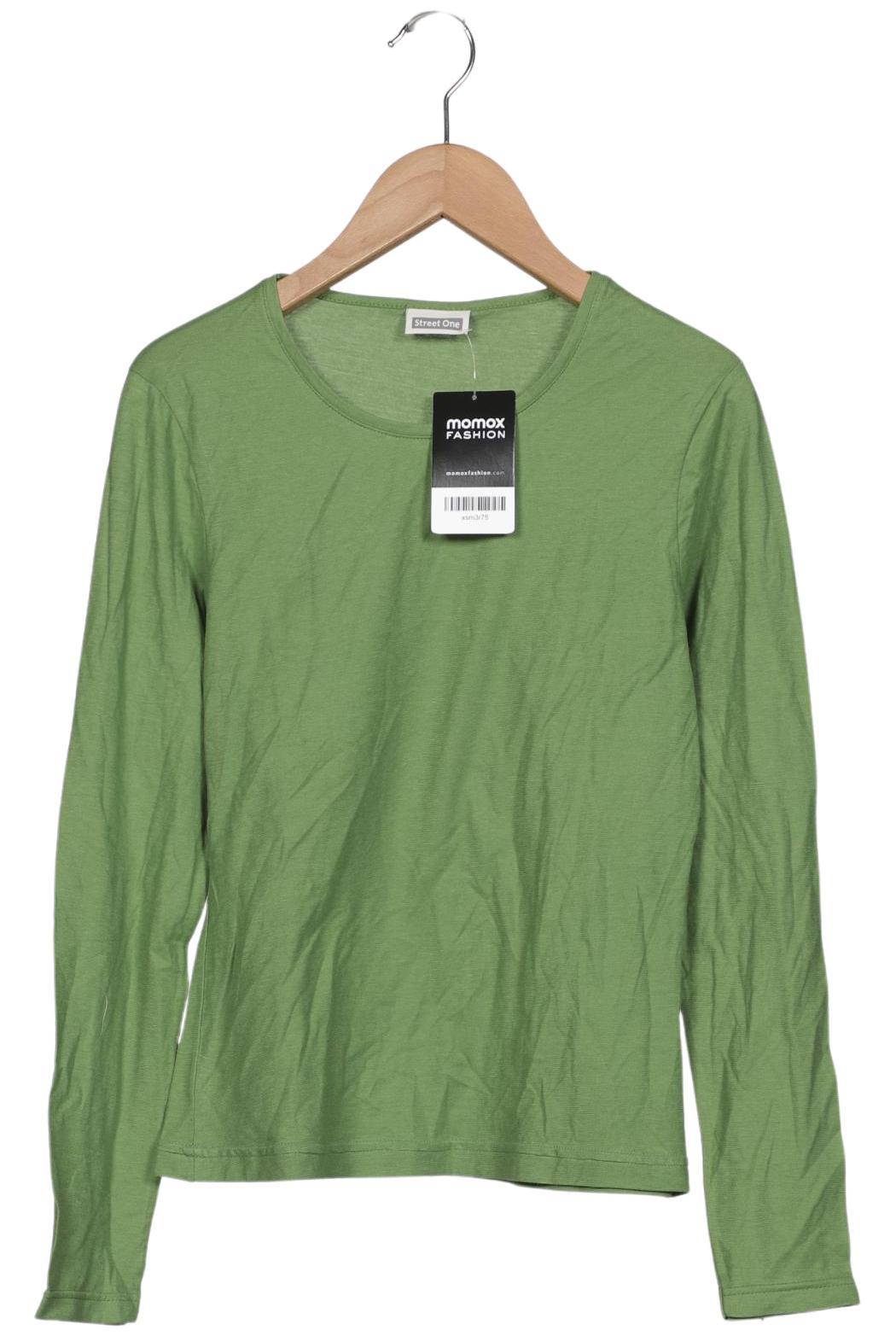 

Street One Damen Langarmshirt, grün, Gr. 36