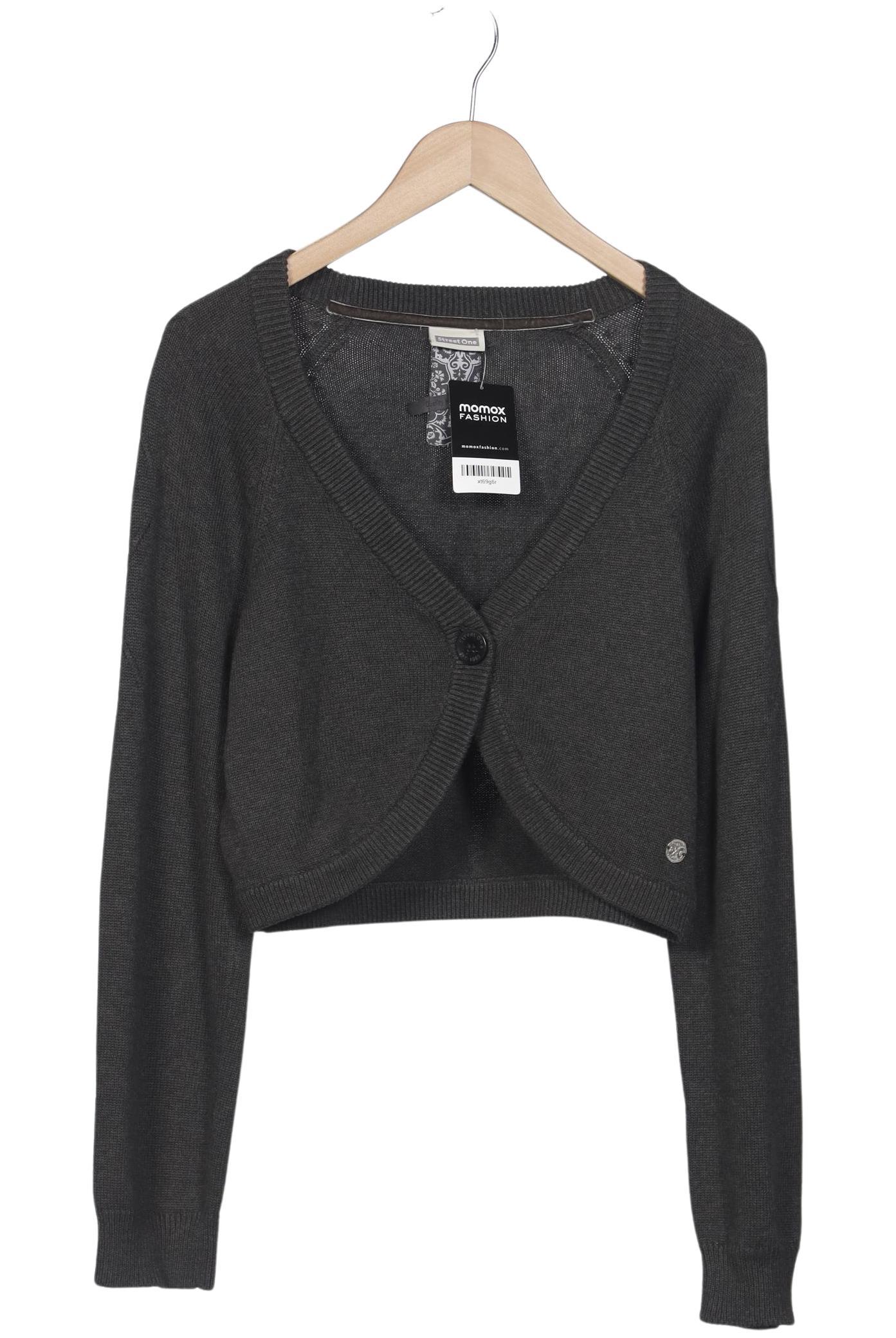 

Street One Damen Strickjacke, grau, Gr. 44