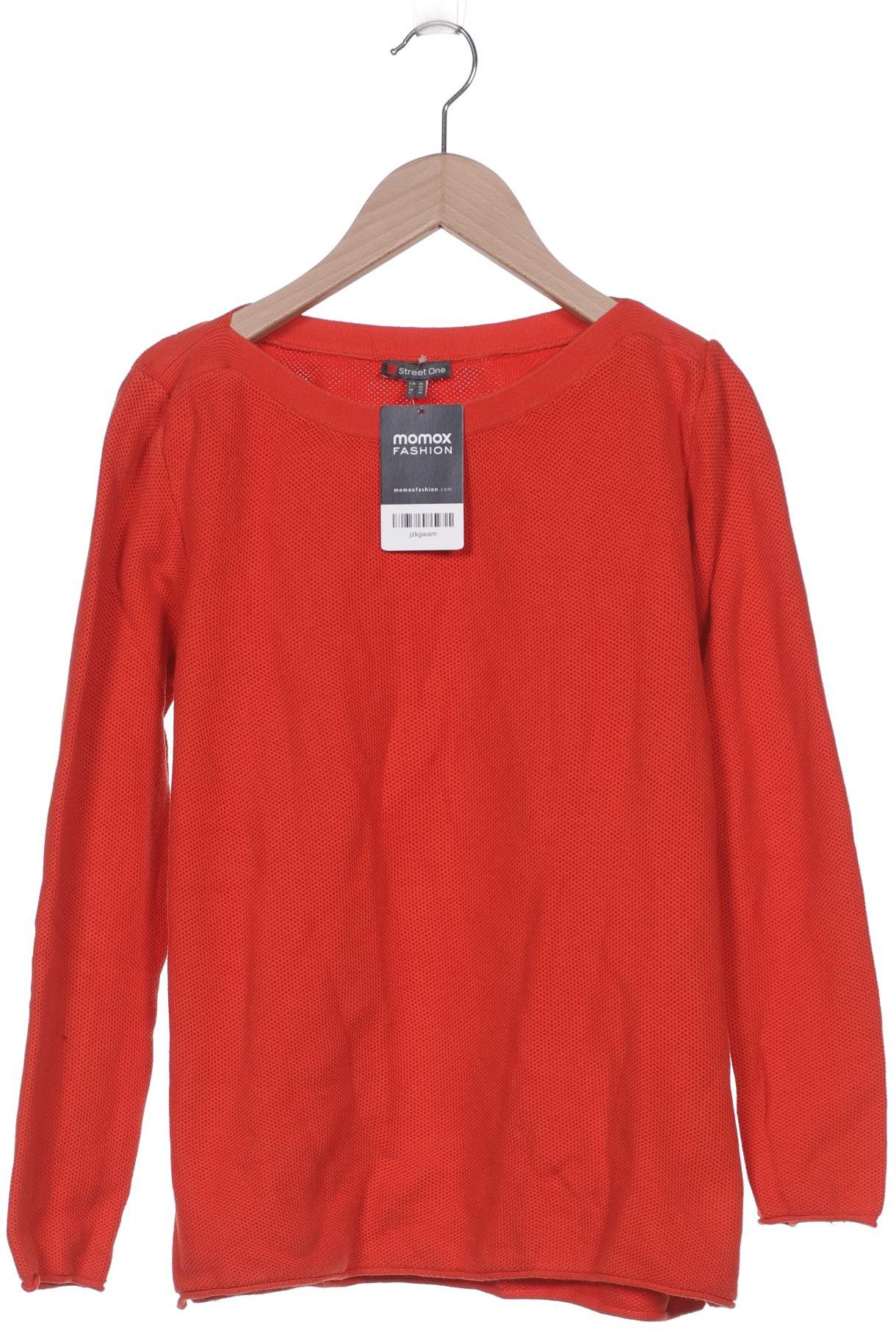 

Street One Damen Pullover, orange, Gr. 38