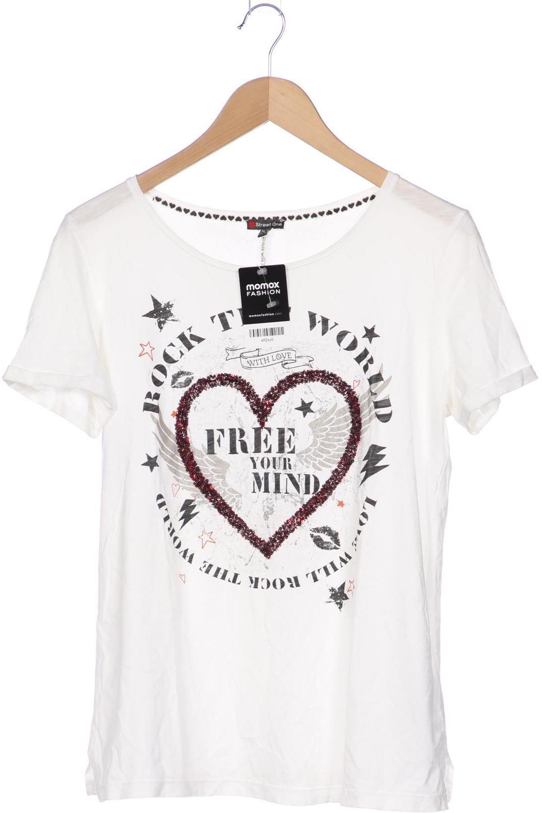 

Street One Damen T-Shirt, weiß
