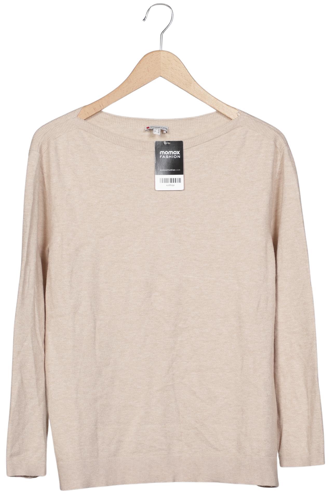 

Street One Damen Pullover, beige, Gr. 44