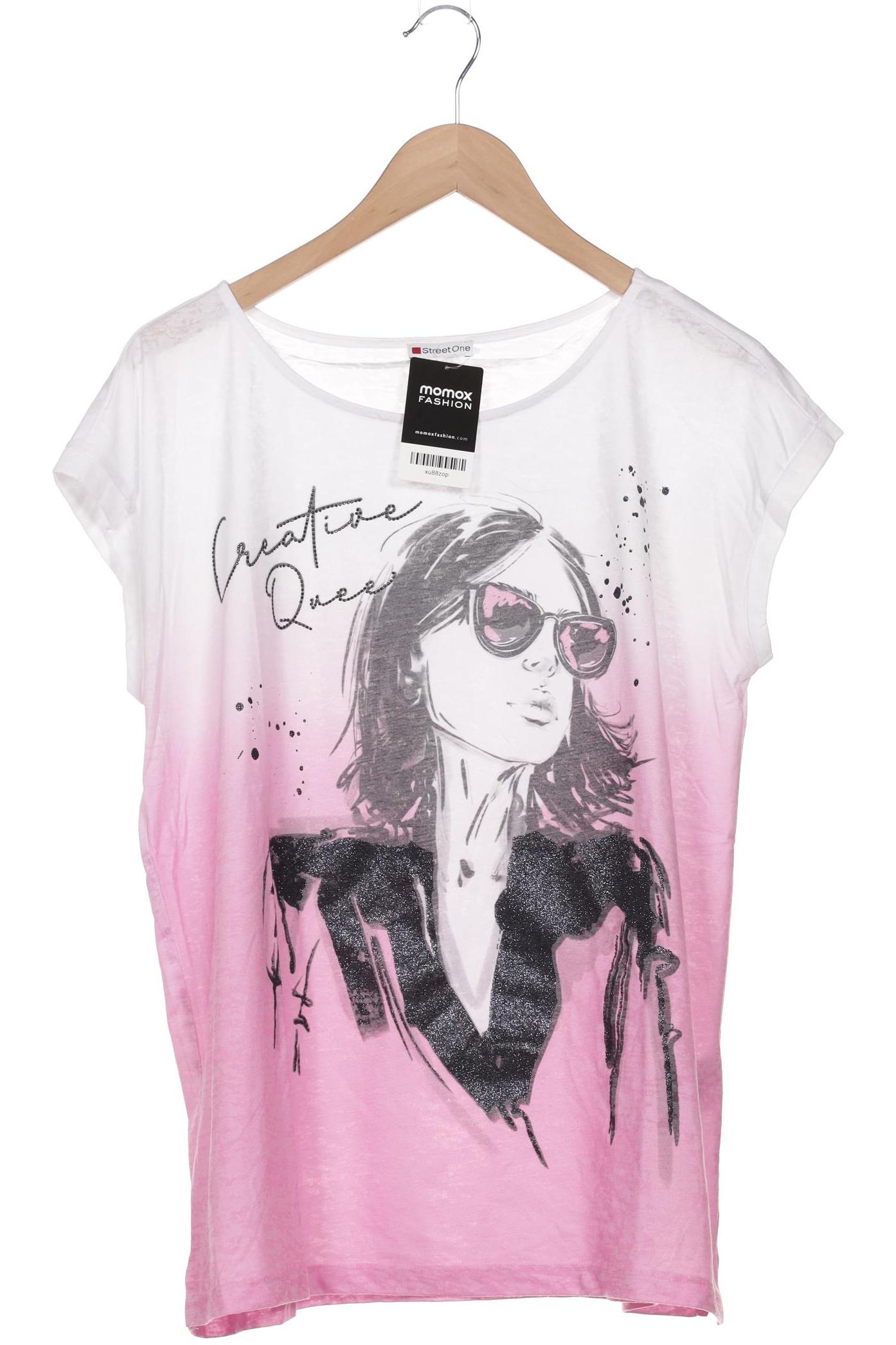 

Street One Damen T-Shirt, pink, Gr. 44