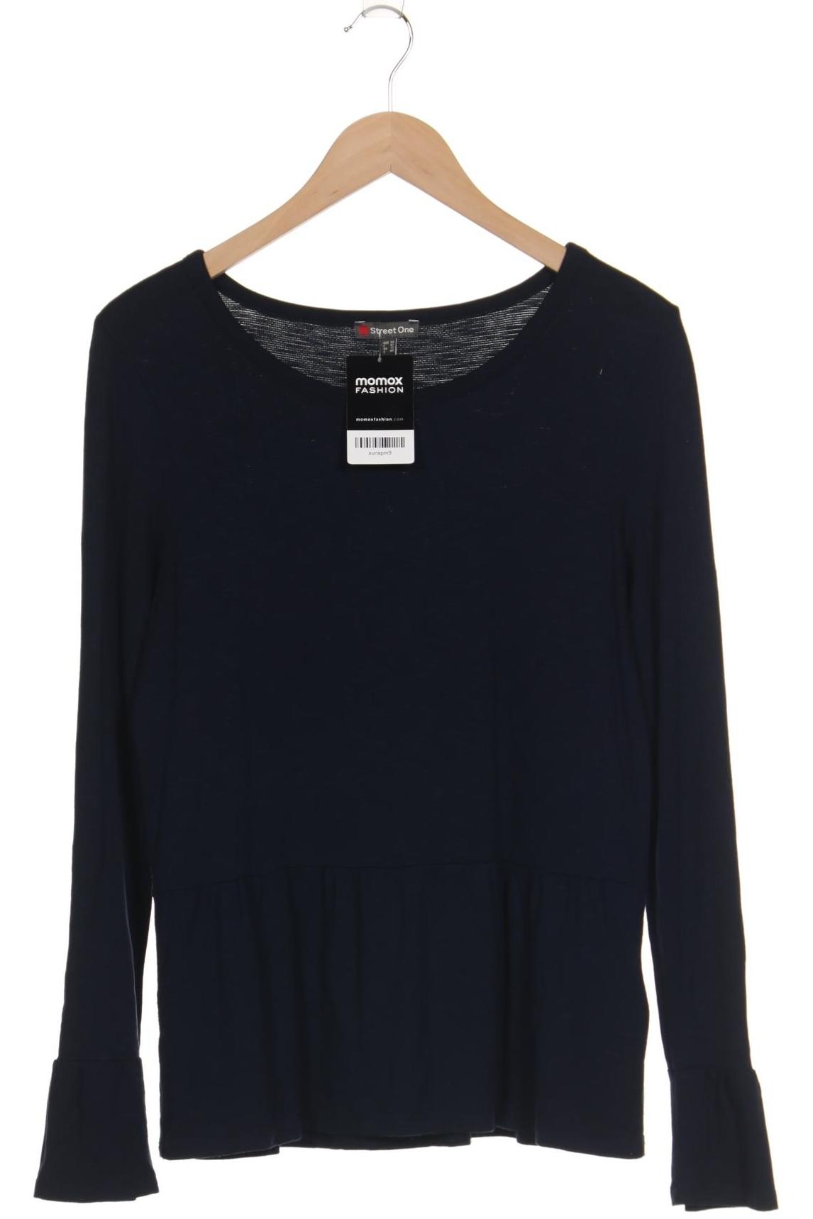 

Street One Damen Langarmshirt, marineblau, Gr. 38