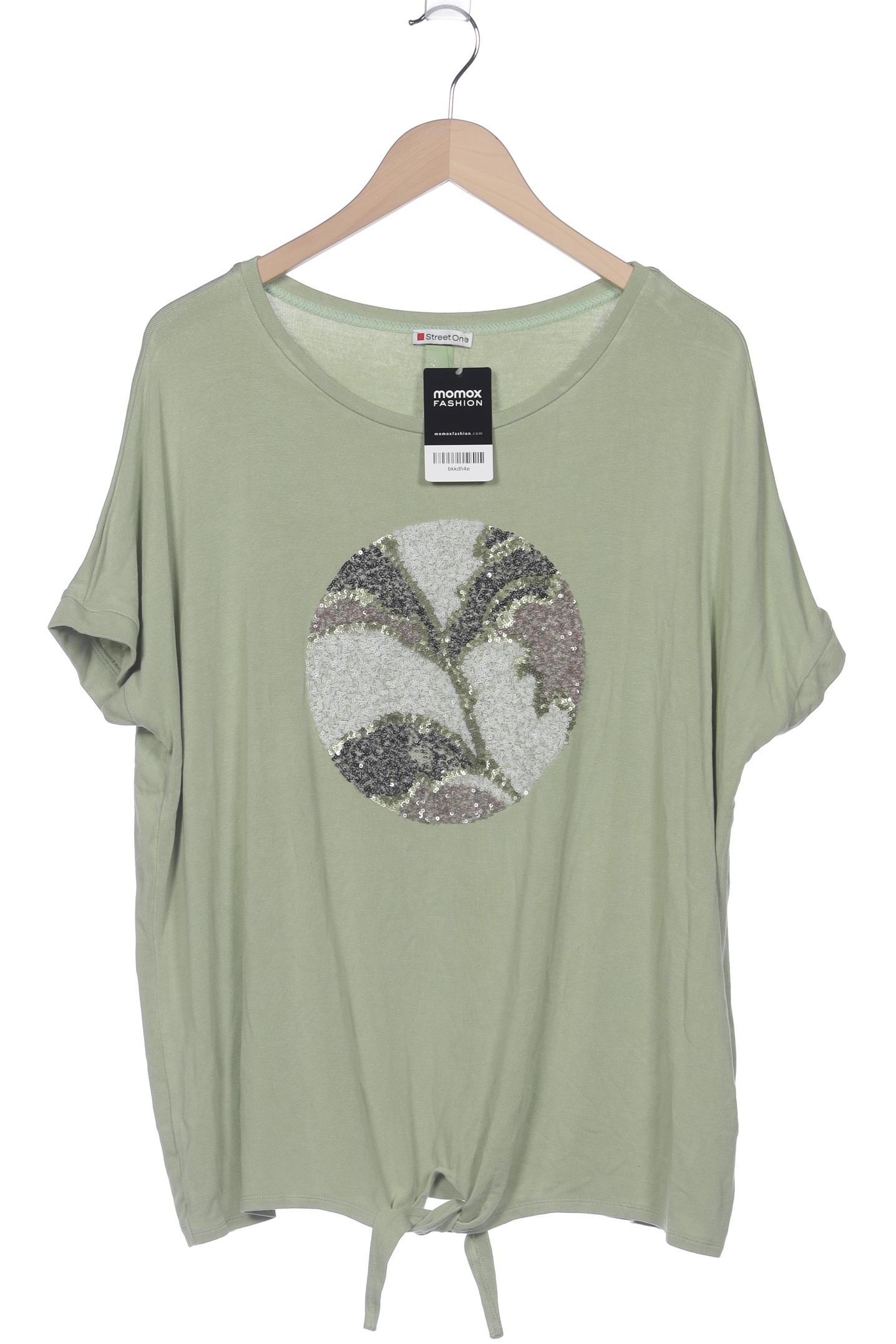 

Street One Damen T-Shirt, hellgrün, Gr. 46