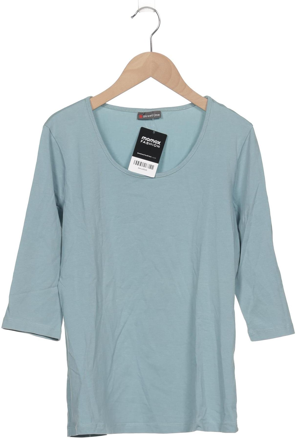 

Street One Damen T-Shirt, hellblau, Gr. 40