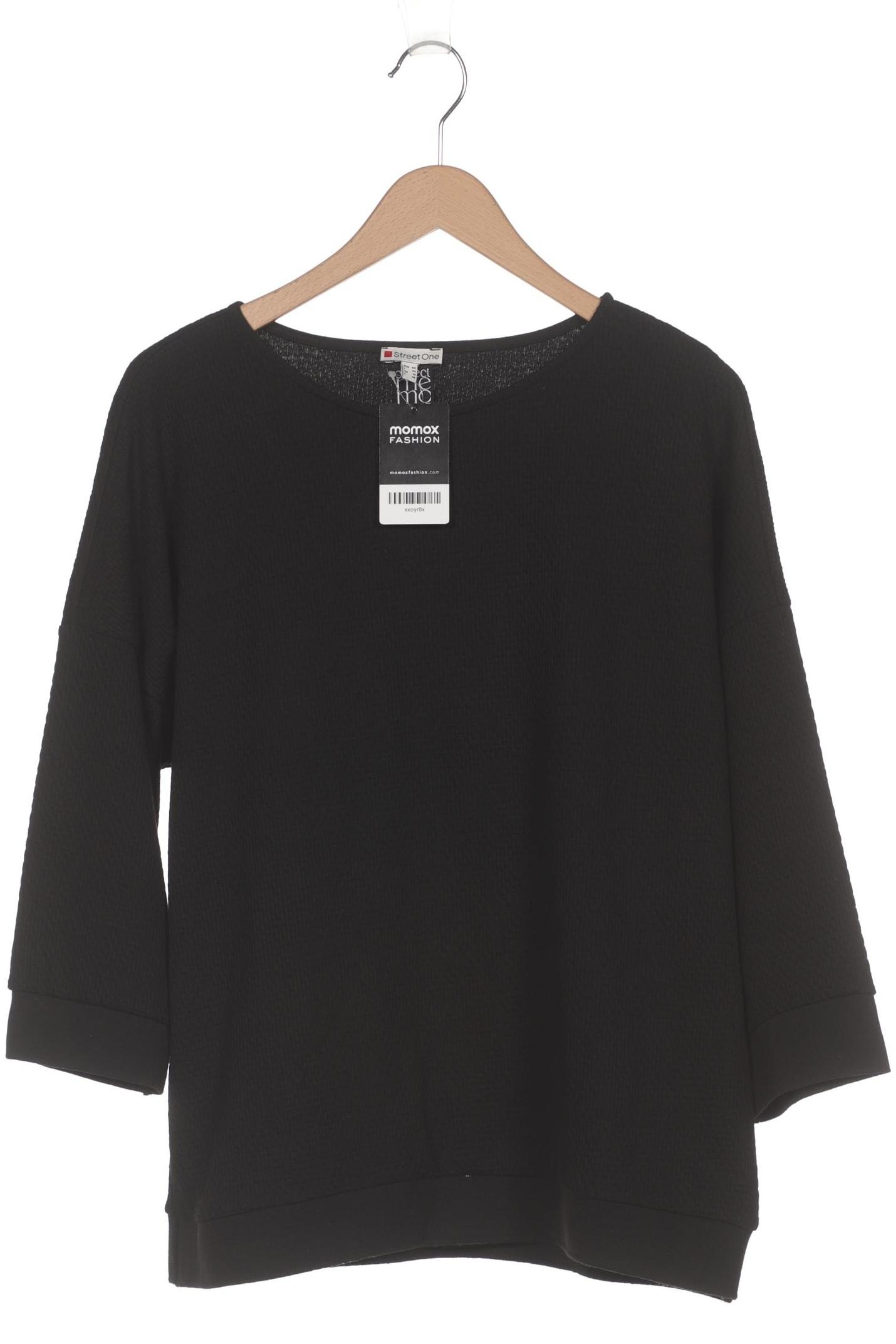 

Street One Damen Langarmshirt, schwarz, Gr. 44