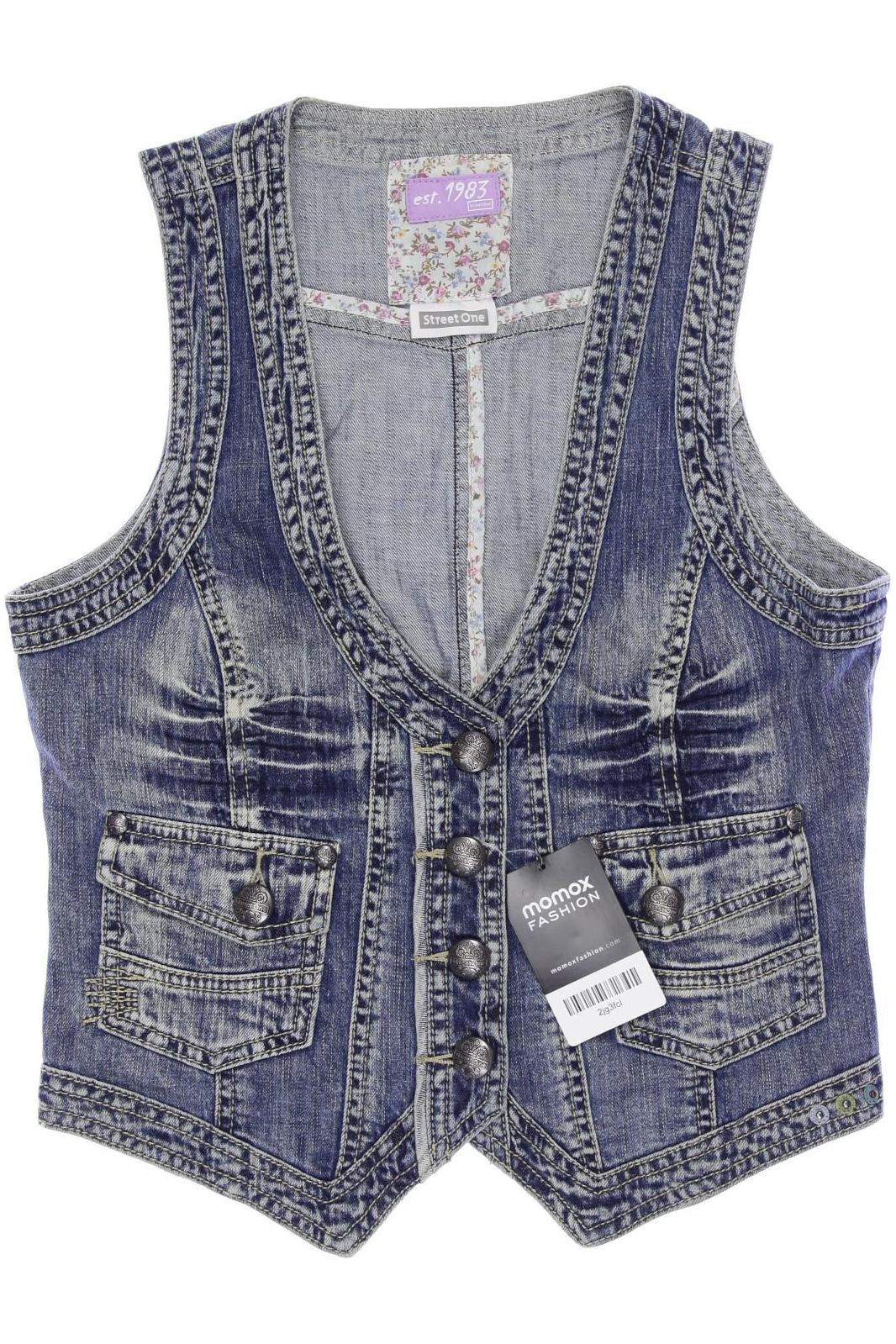 

Street One Damen Weste, blau, Gr. 38
