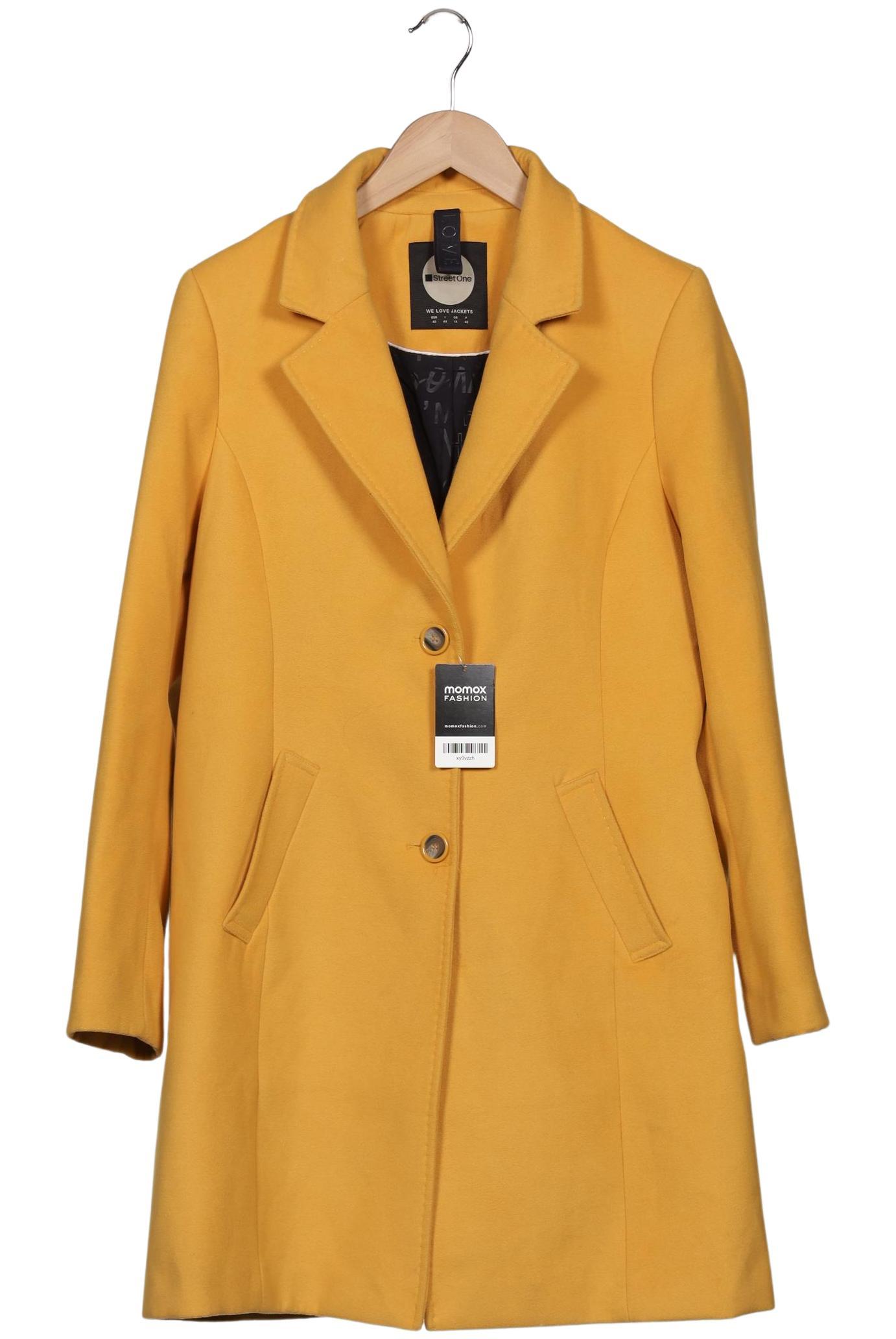 

Street One Damen Mantel, gelb, Gr. 40