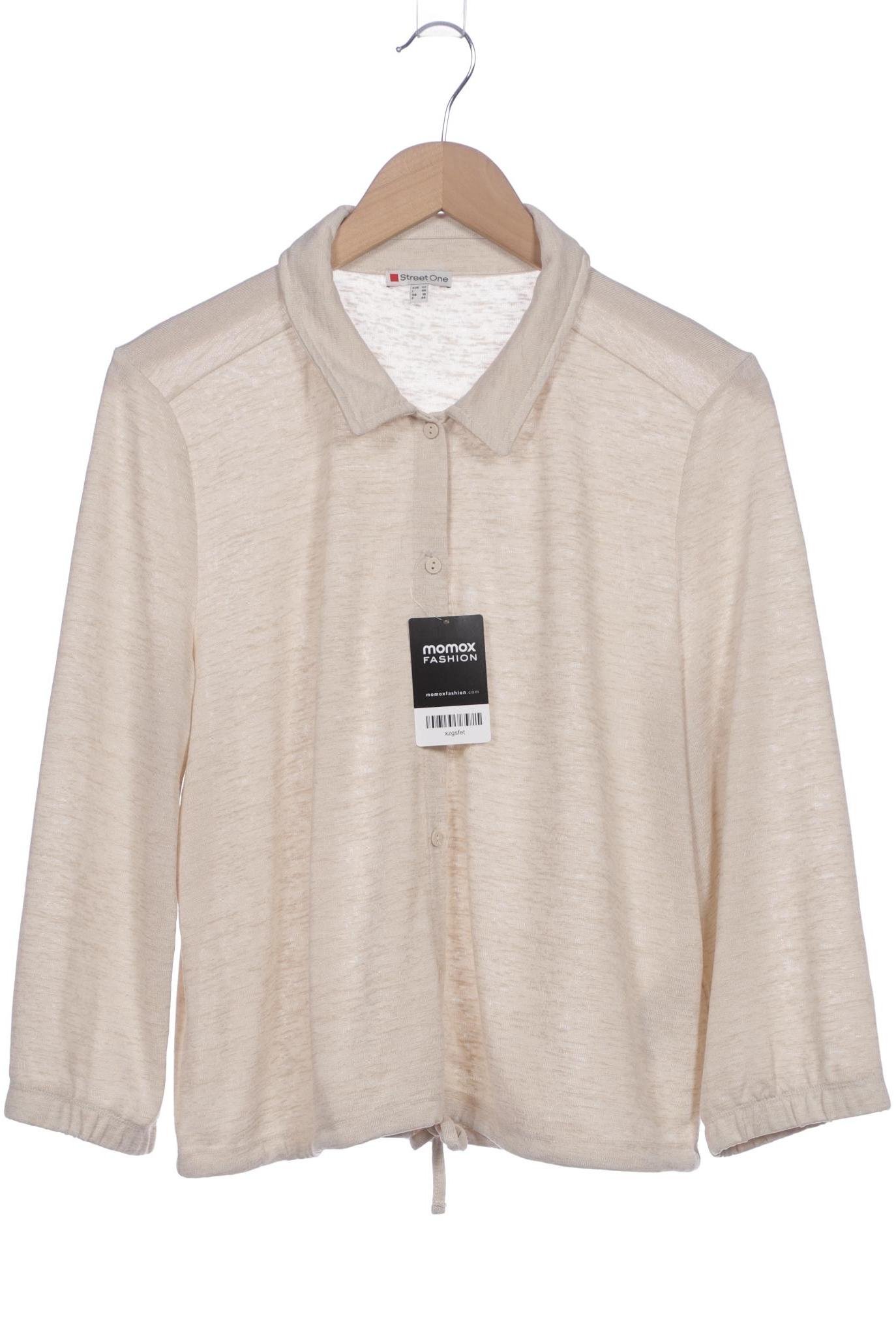 

Street One Damen Strickjacke, beige, Gr. 42