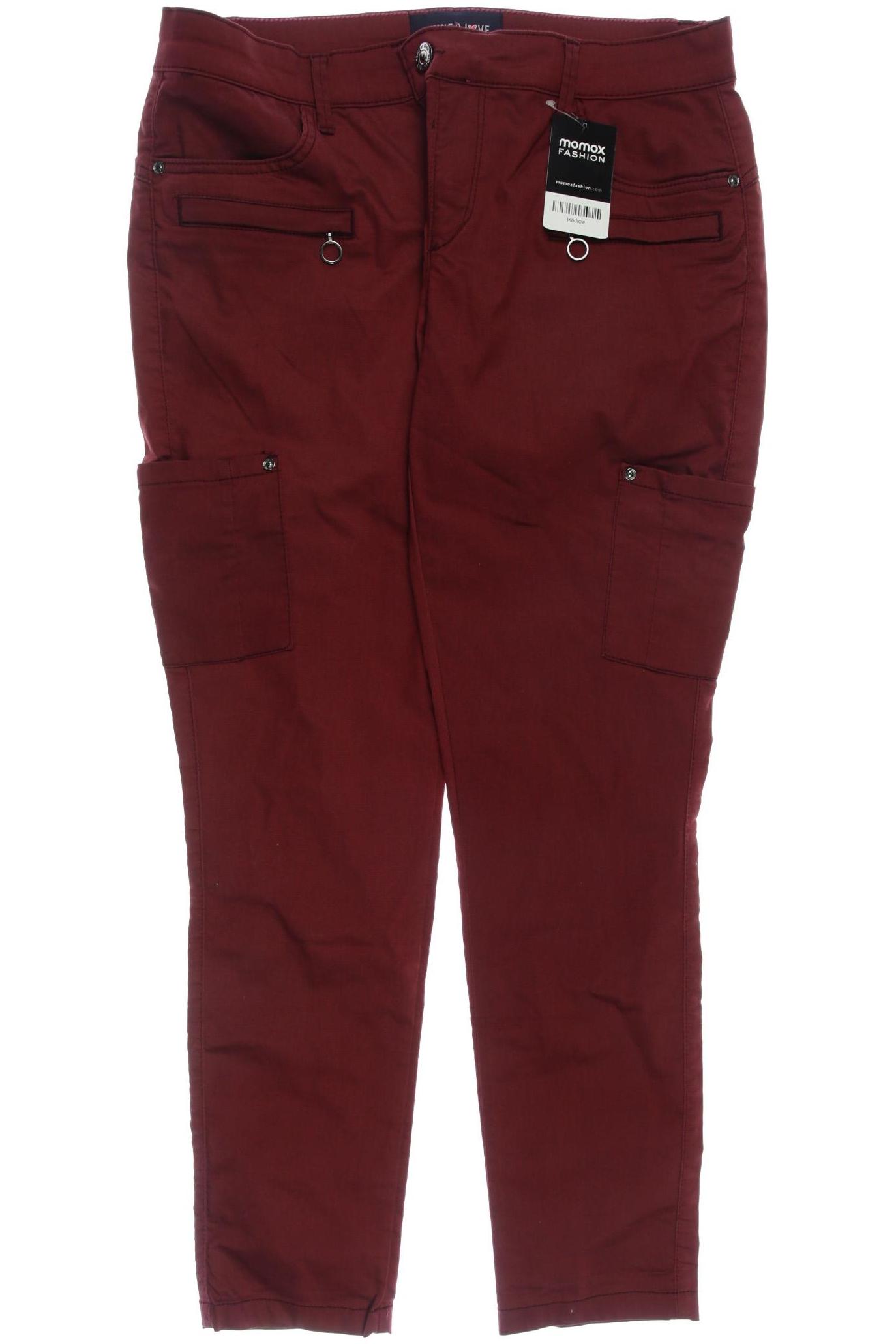 

Street One Damen Stoffhose, bordeaux, Gr. 44