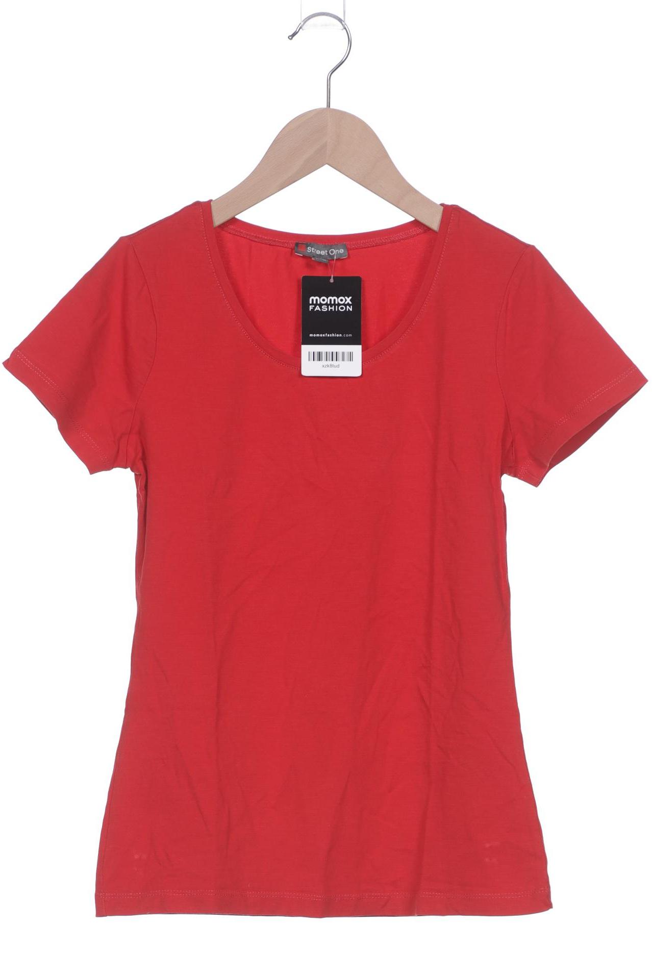 

Street One Damen T-Shirt, rot, Gr. 36