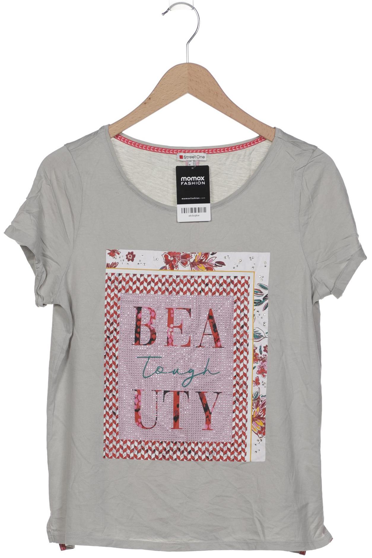 

Street One Damen T-Shirt, grau, Gr. 38