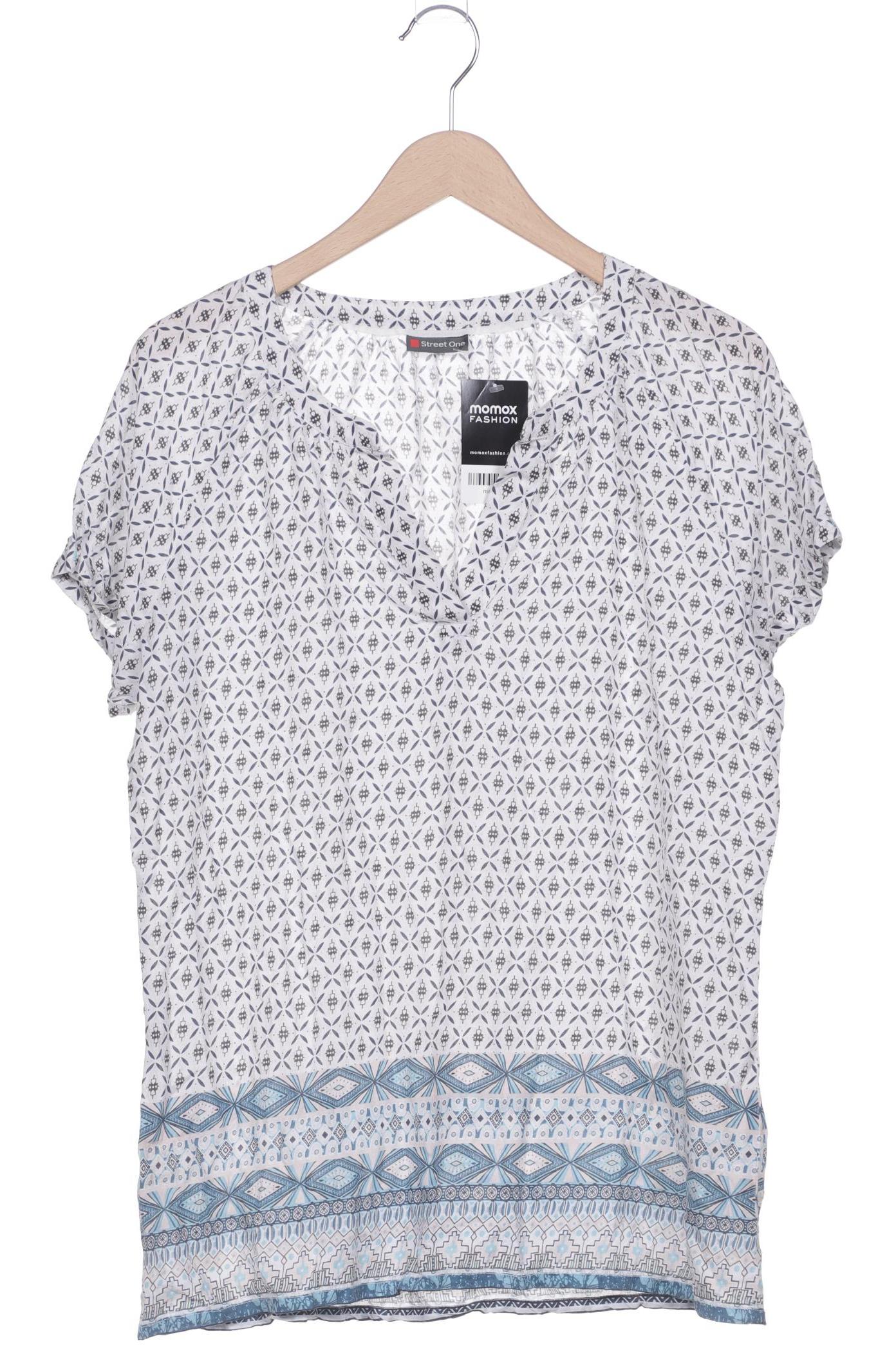 

Street One Damen T-Shirt, weiß, Gr. 42