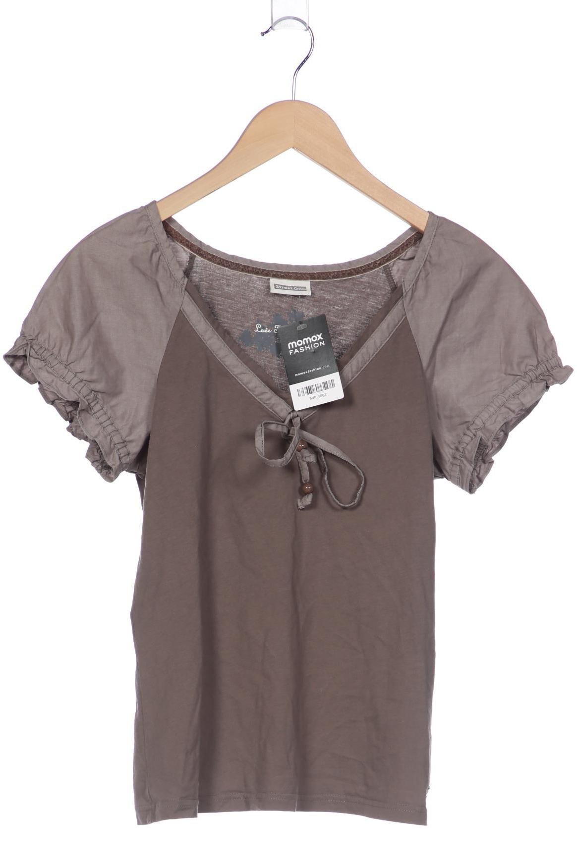 

Street One Damen T-Shirt, braun, Gr. 38