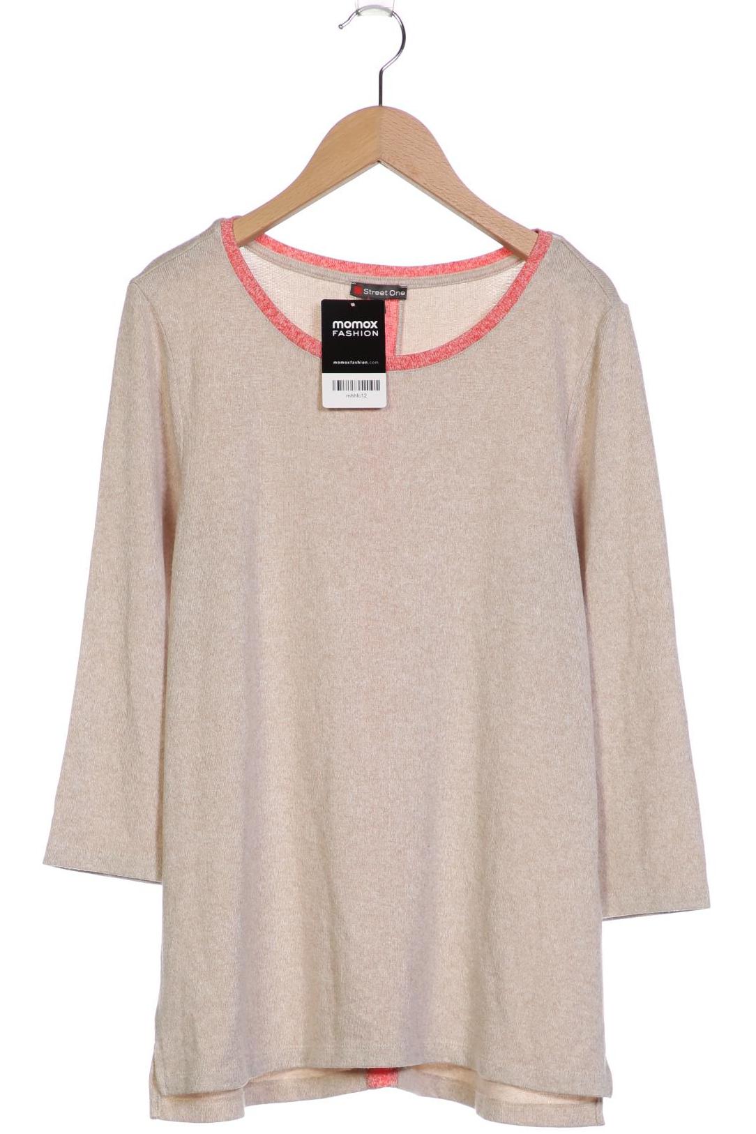 

Street One Damen Pullover, beige, Gr. 40