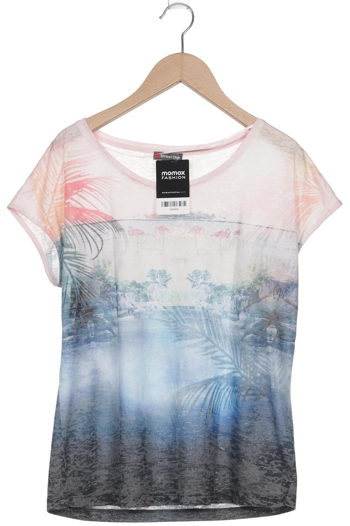 

Street One Damen T-Shirt, mehrfarbig, Gr. 36