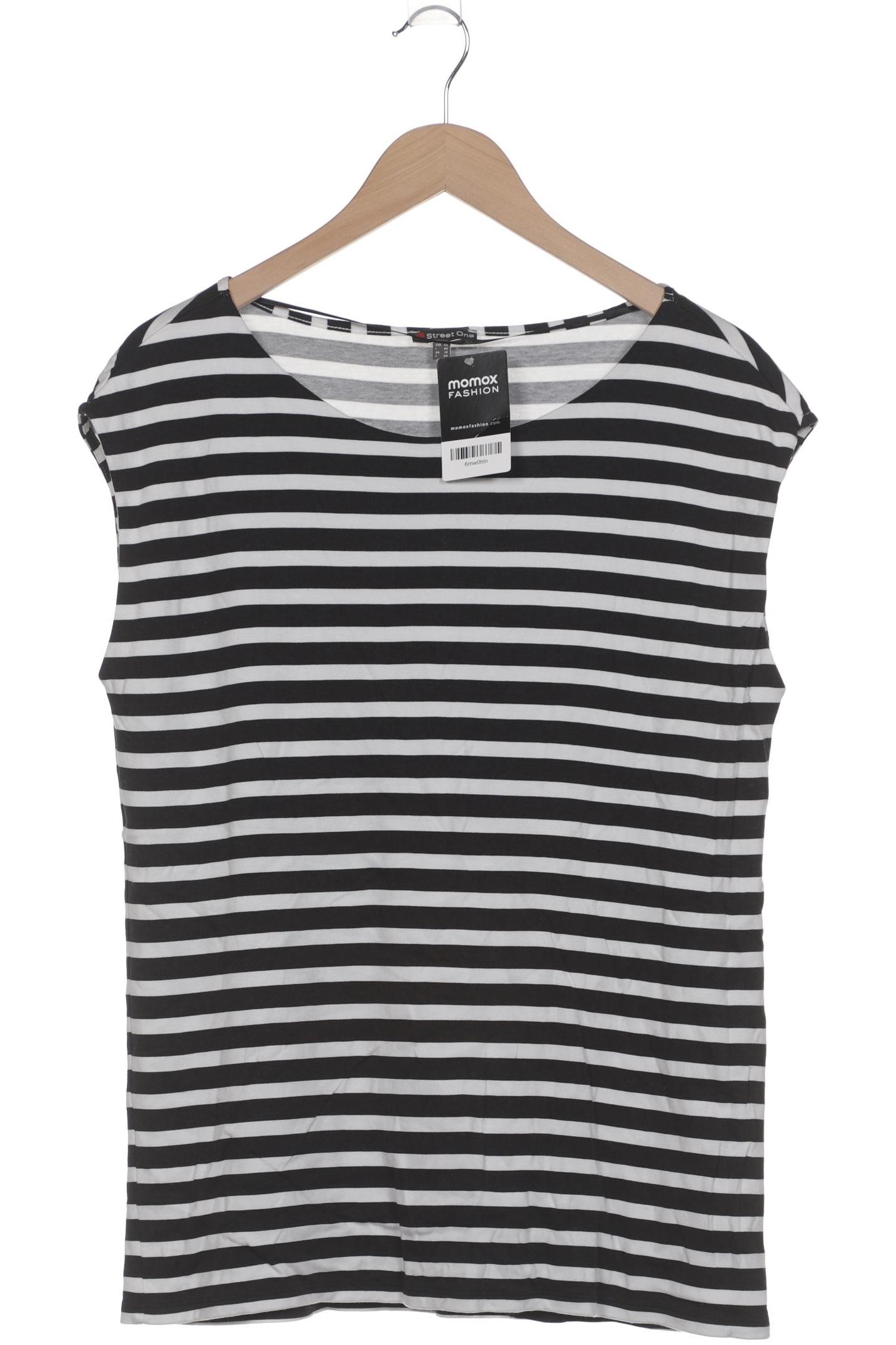 

Street One Damen T-Shirt, schwarz, Gr. 46