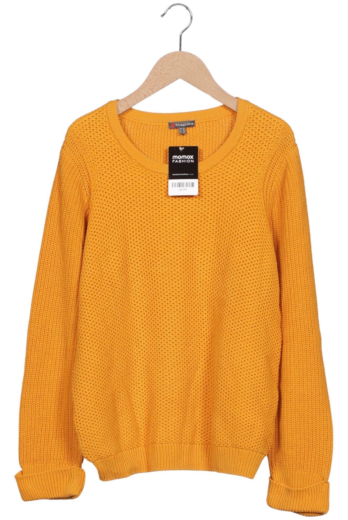 

Street One Damen Pullover, orange, Gr. 40
