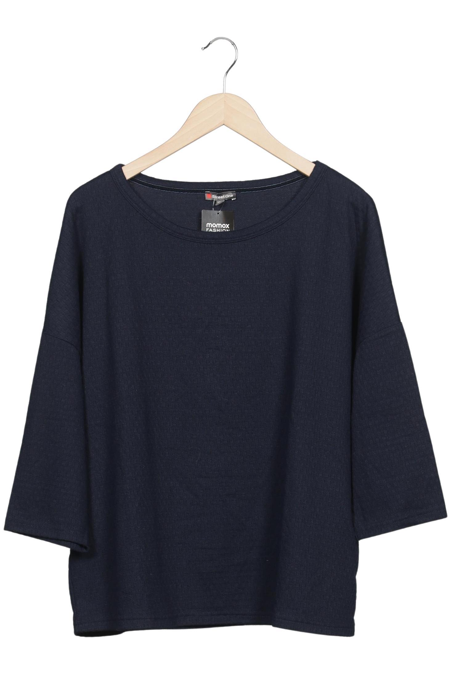 

Street One Damen Langarmshirt, marineblau, Gr. 46