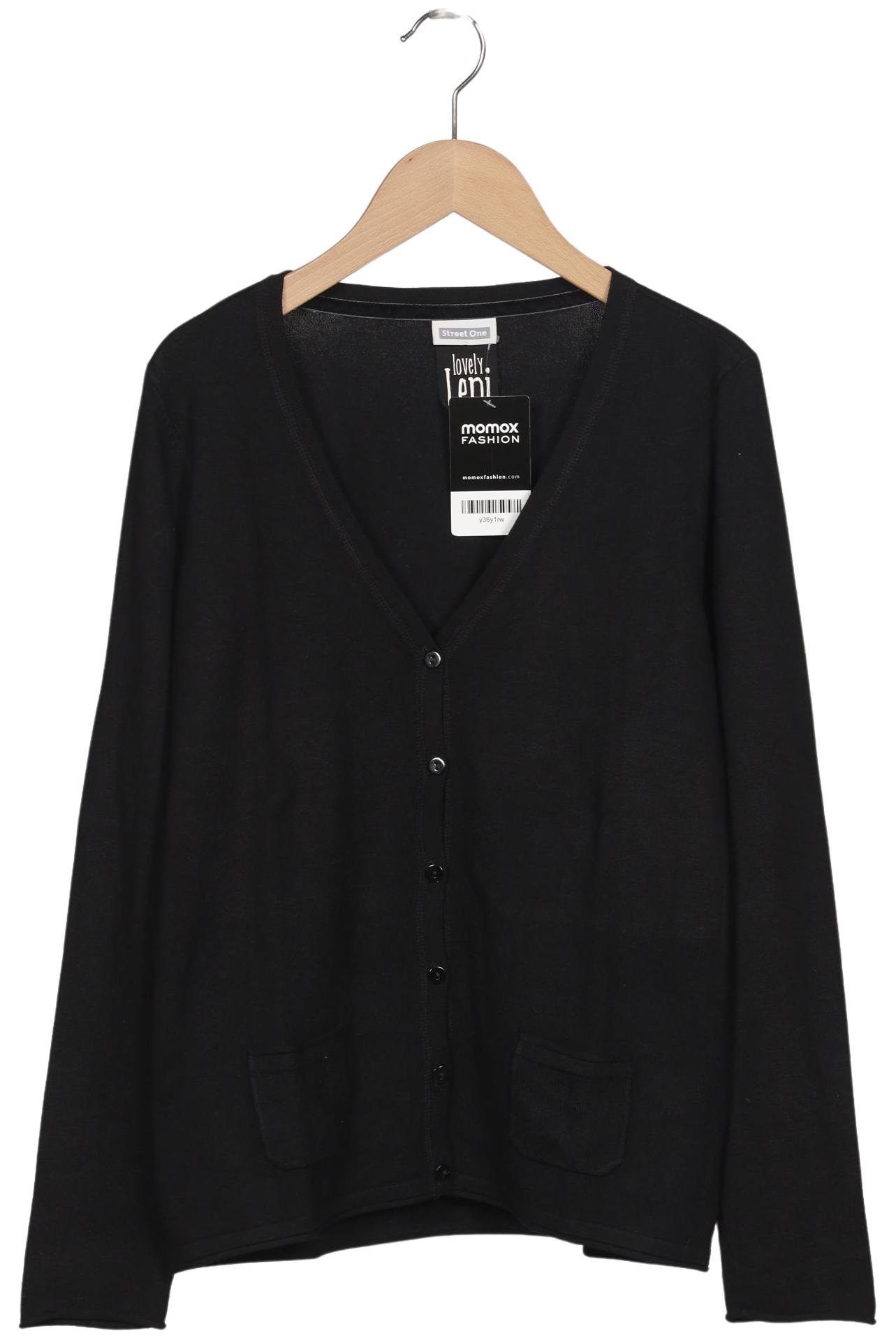 

Street One Damen Strickjacke, schwarz, Gr. 36