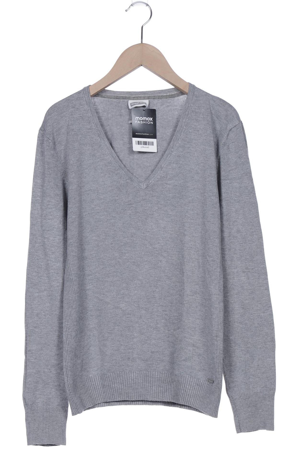

Street One Damen Pullover, grau, Gr. 42