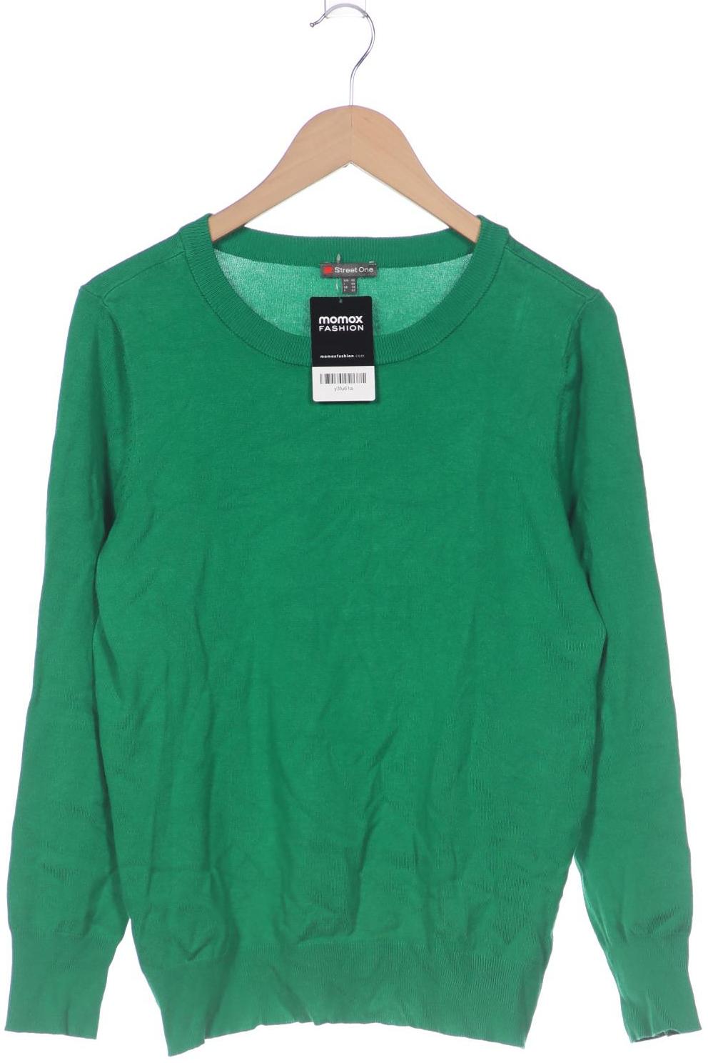 

Street One Damen Pullover, grün, Gr. 40
