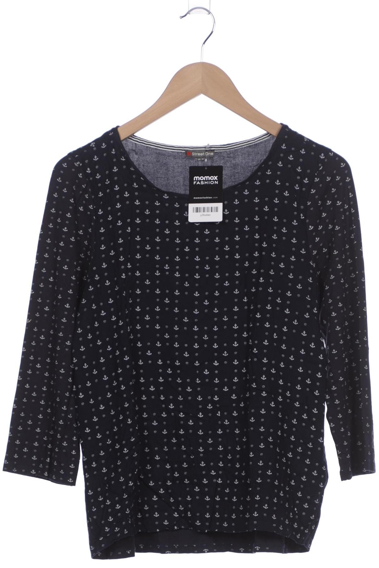 

Street One Damen Langarmshirt, marineblau, Gr. 40