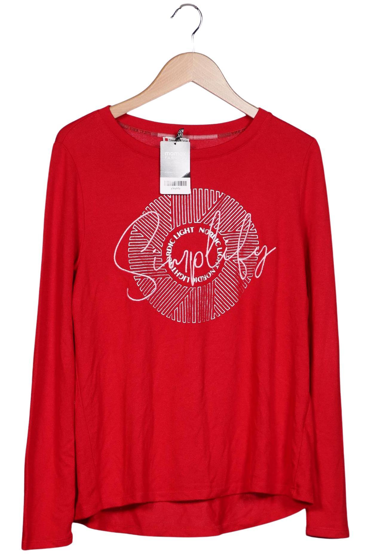 

Street One Damen Pullover, rot, Gr. 40