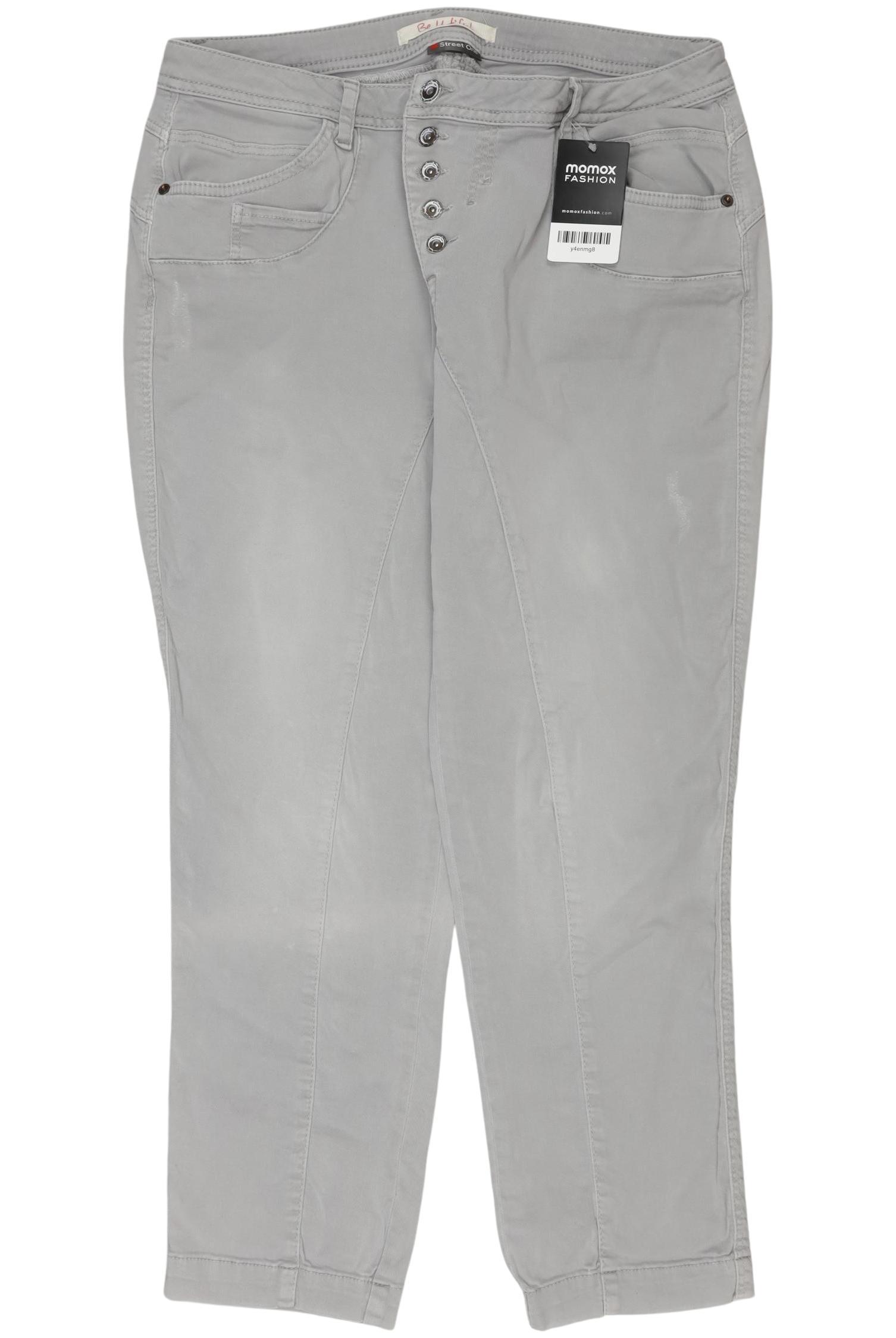 

Street One Damen Stoffhose, grau, Gr. 46