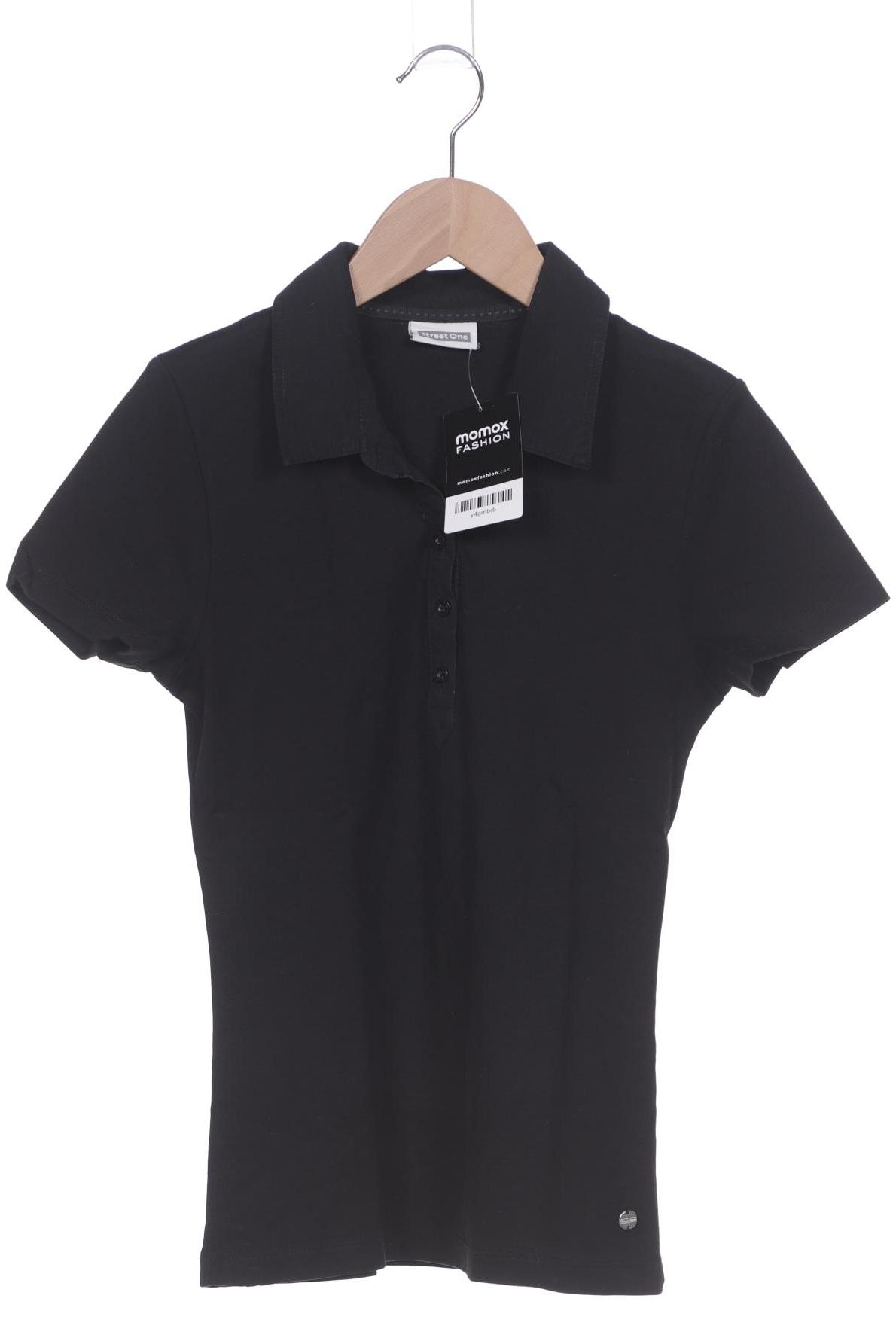 

Street One Damen Poloshirt, schwarz