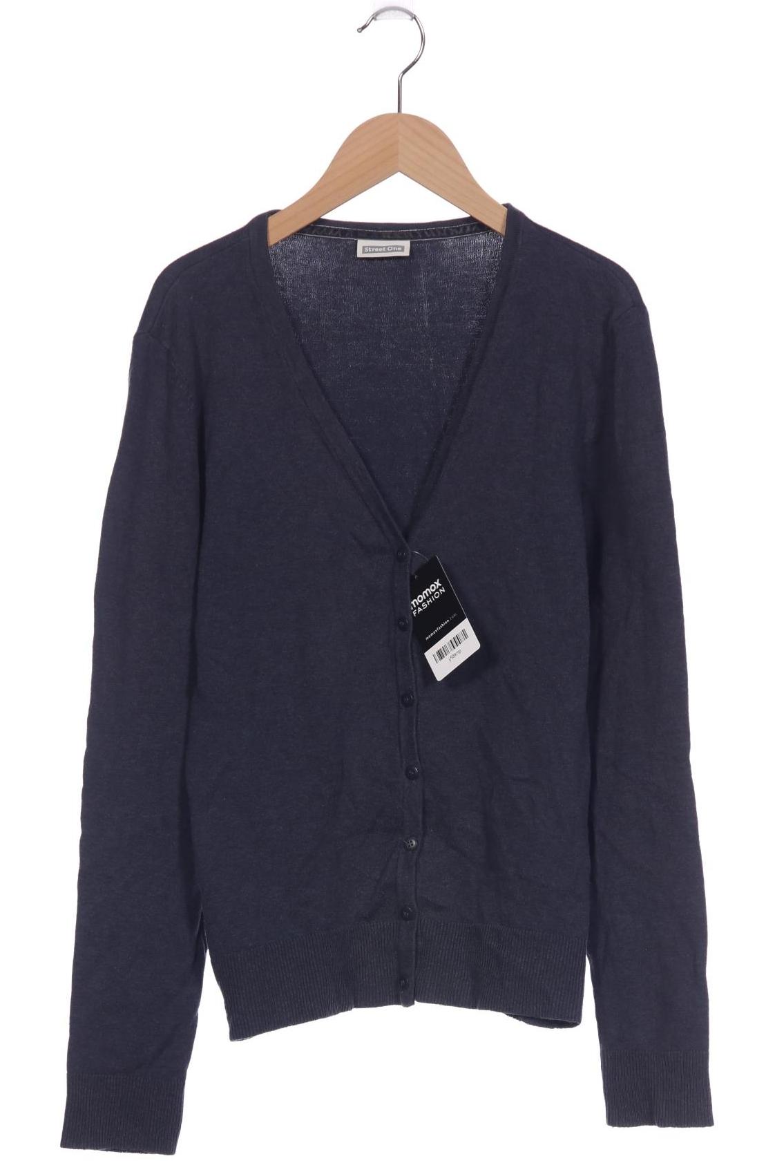 

Street One Damen Strickjacke, marineblau, Gr. 42