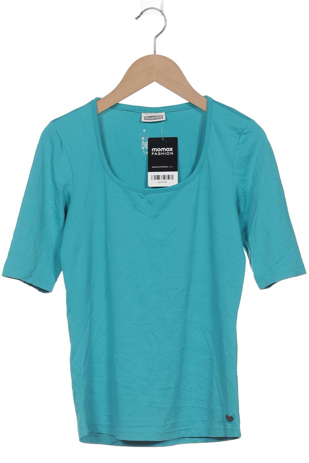 

Street One Damen T-Shirt, blau, Gr. 36