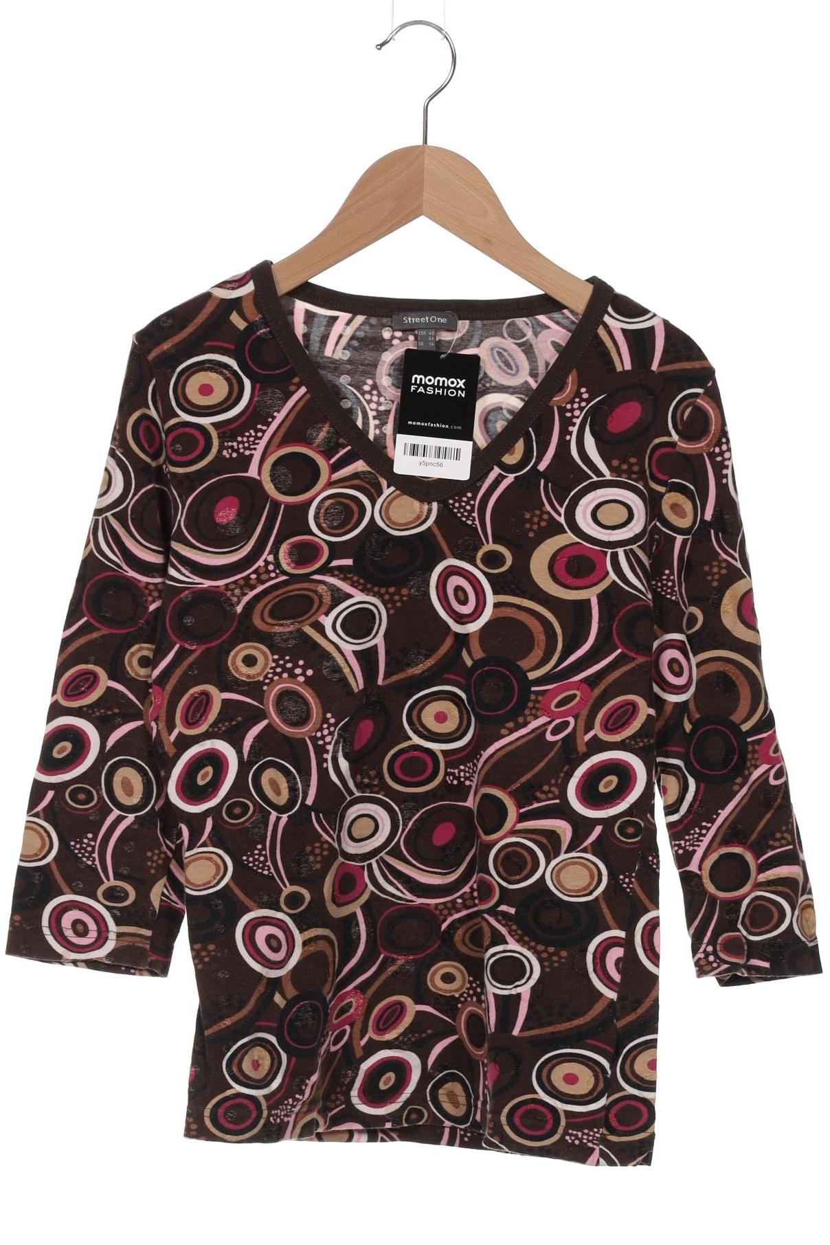 

Street One Damen Langarmshirt, braun, Gr. 40