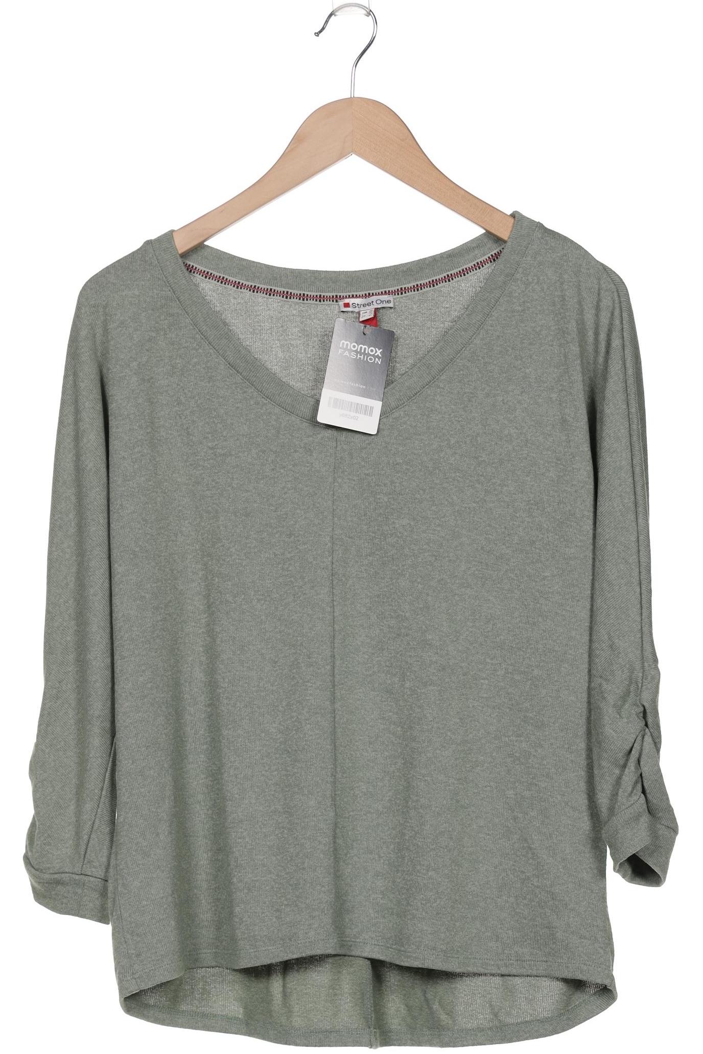

Street One Damen Pullover, grün, Gr. 40