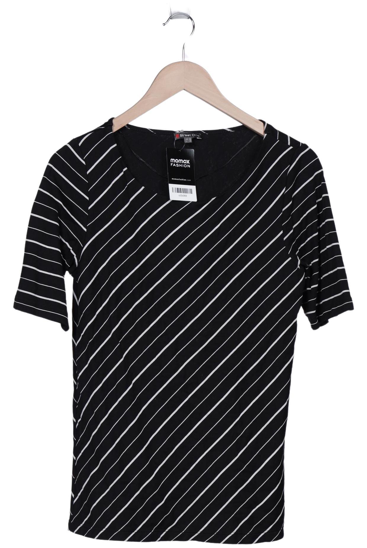 

Street One Damen T-Shirt, schwarz, Gr. 40