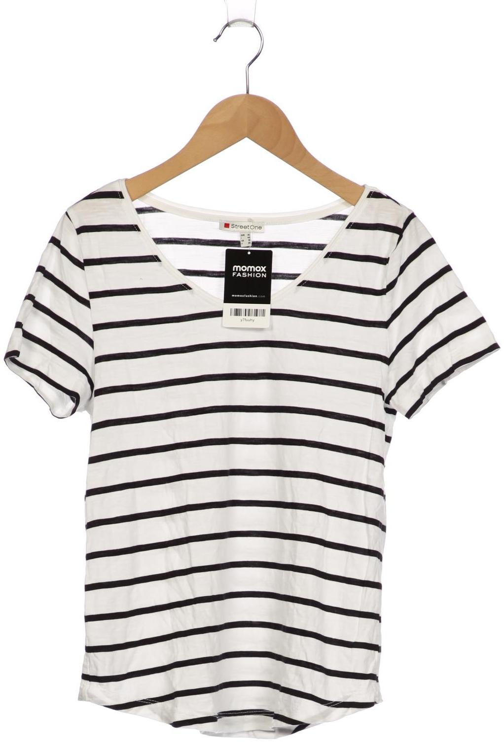 

Street One Damen T-Shirt, weiß, Gr. 36