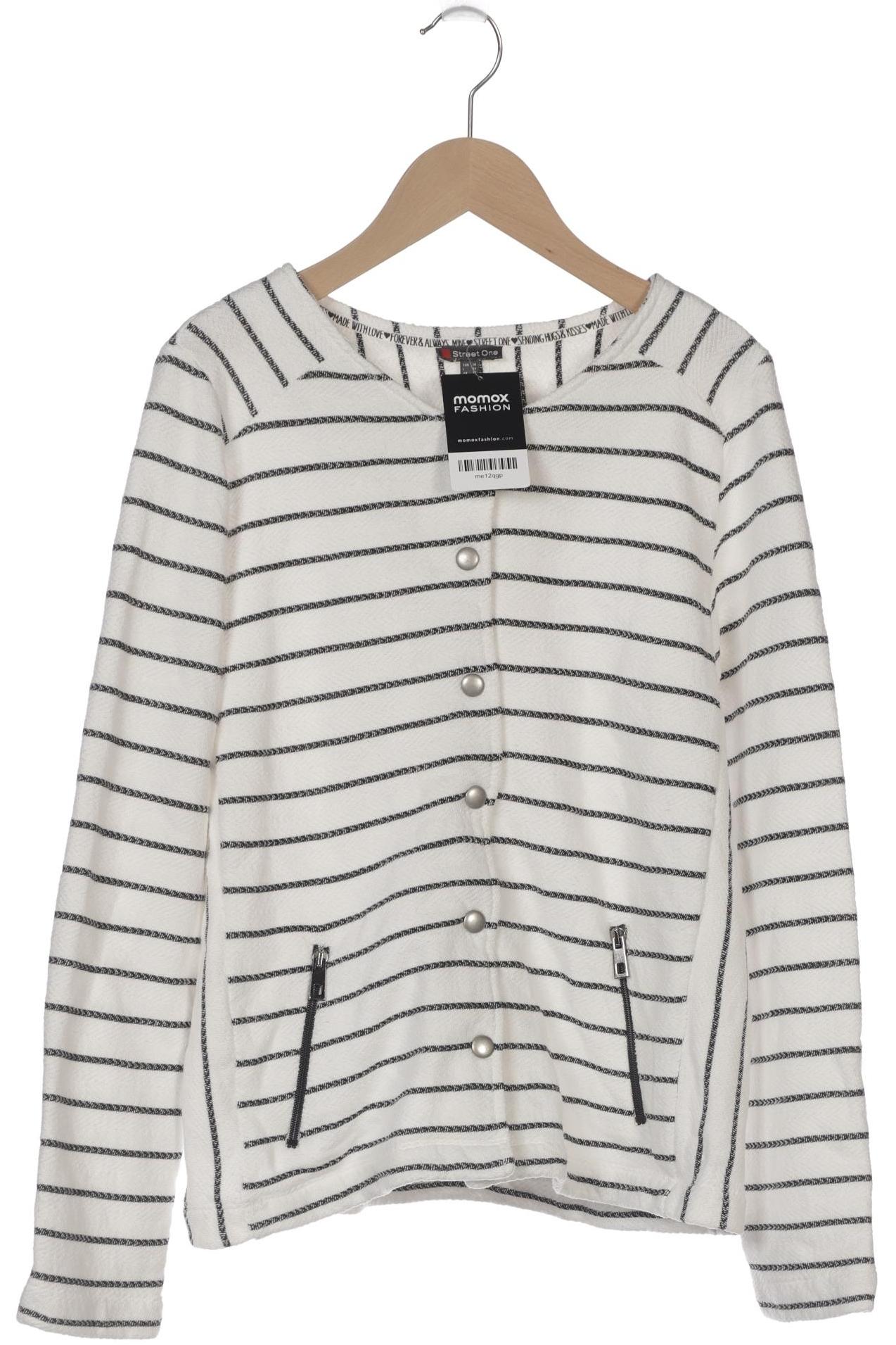 

Street One Damen Sweatshirt, weiß, Gr. 38