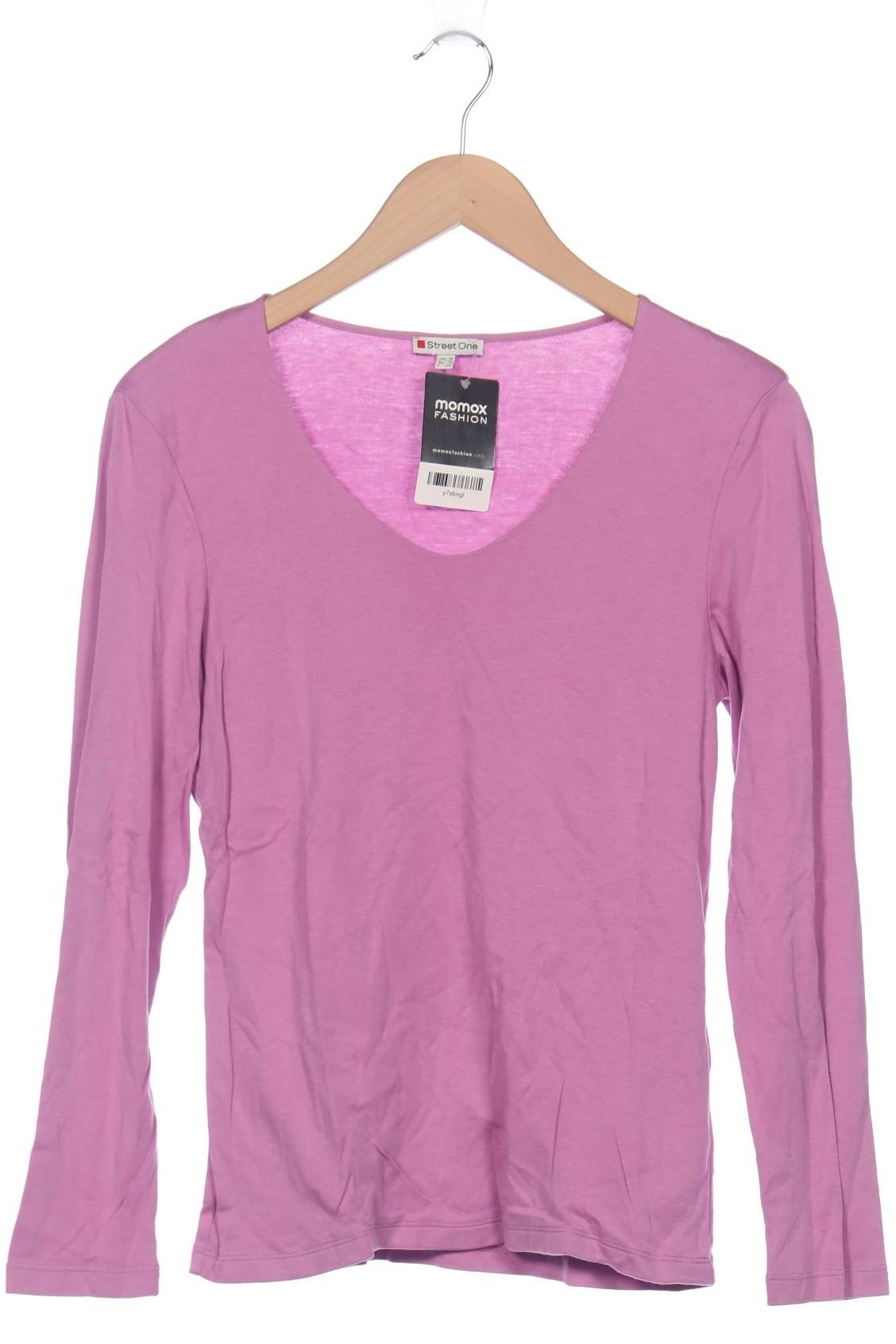 

Street One Damen Langarmshirt, pink, Gr. 40