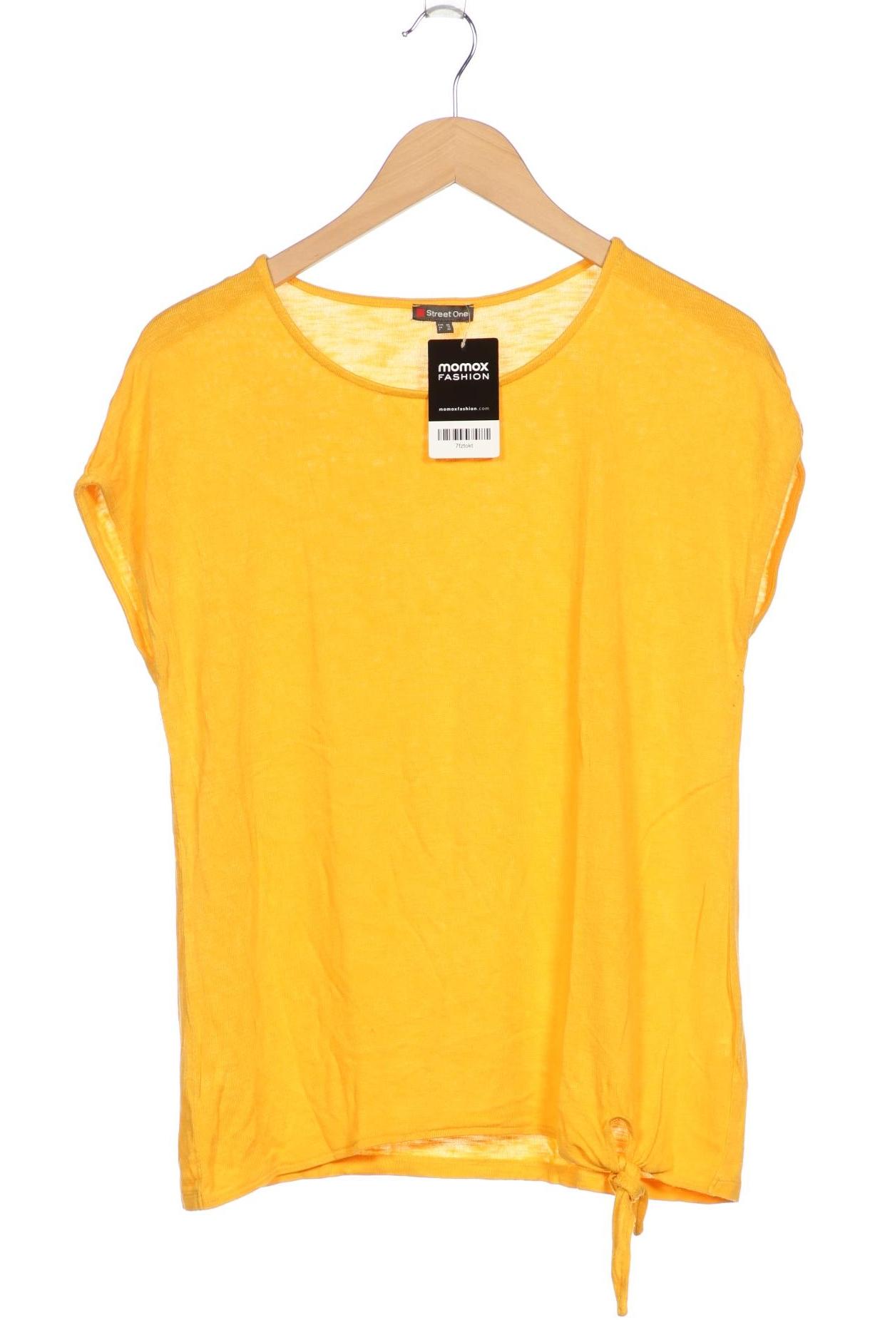 

Street One Damen Pullover, gelb, Gr. 40