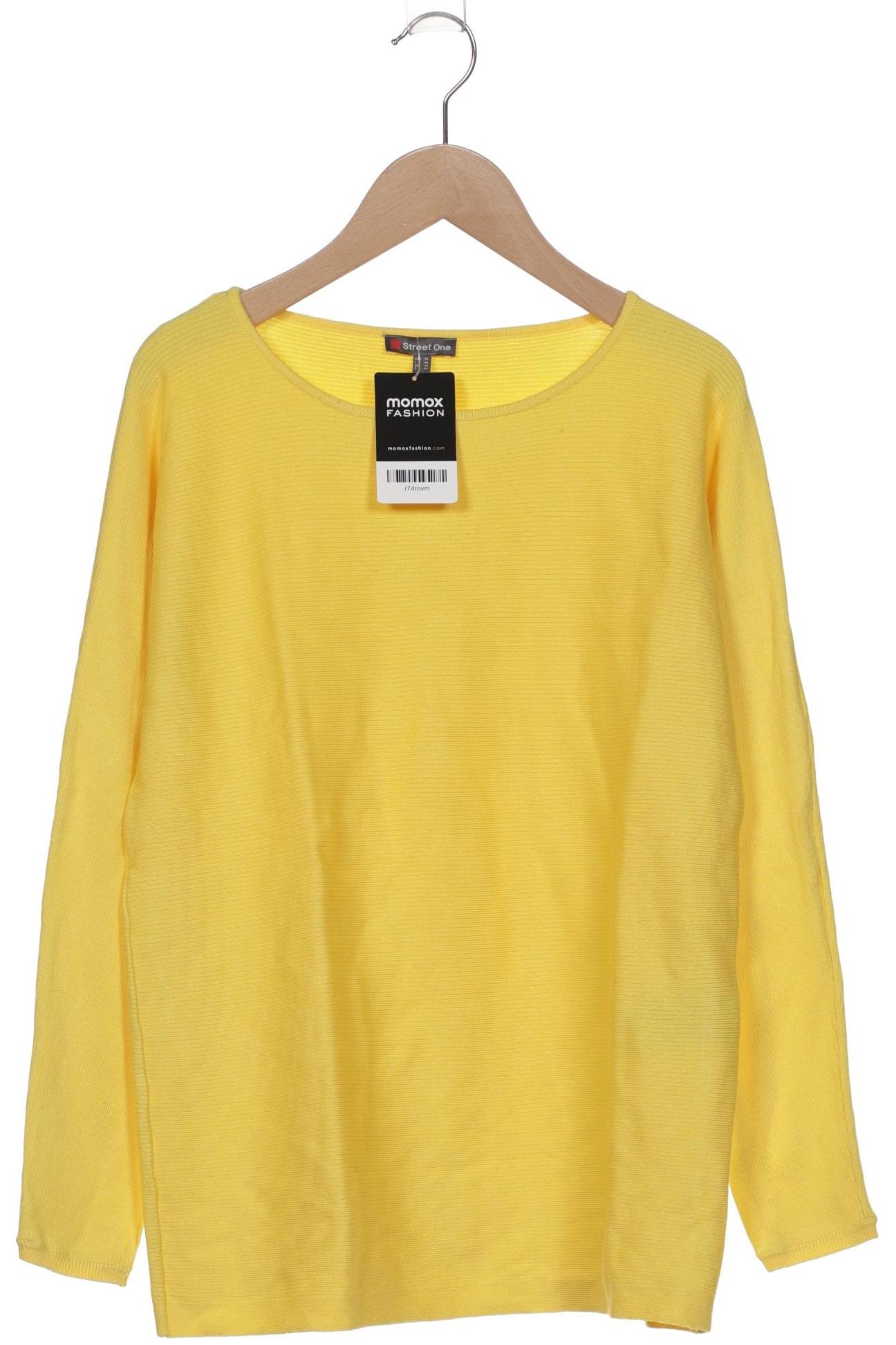

Street One Damen Pullover, gelb, Gr. 36